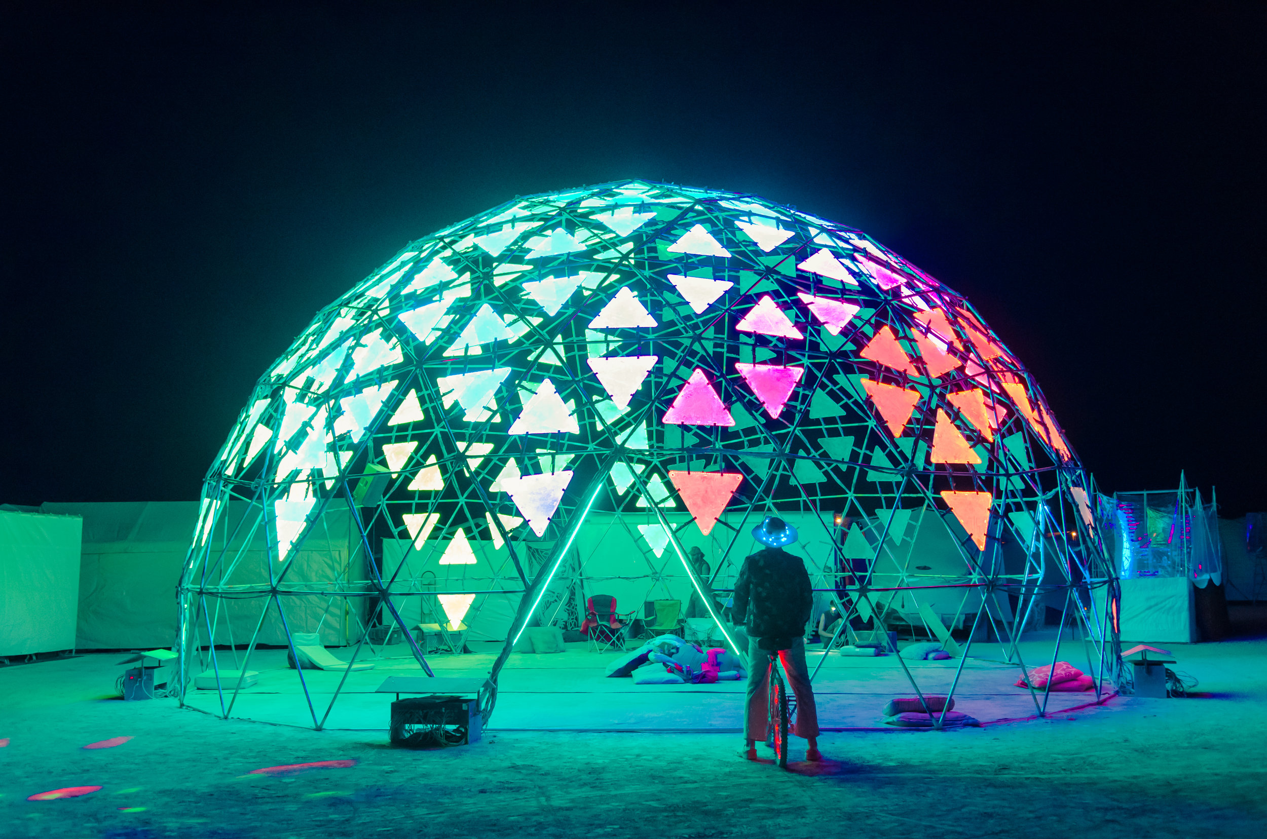 Burning Man 2018 - Light Dome