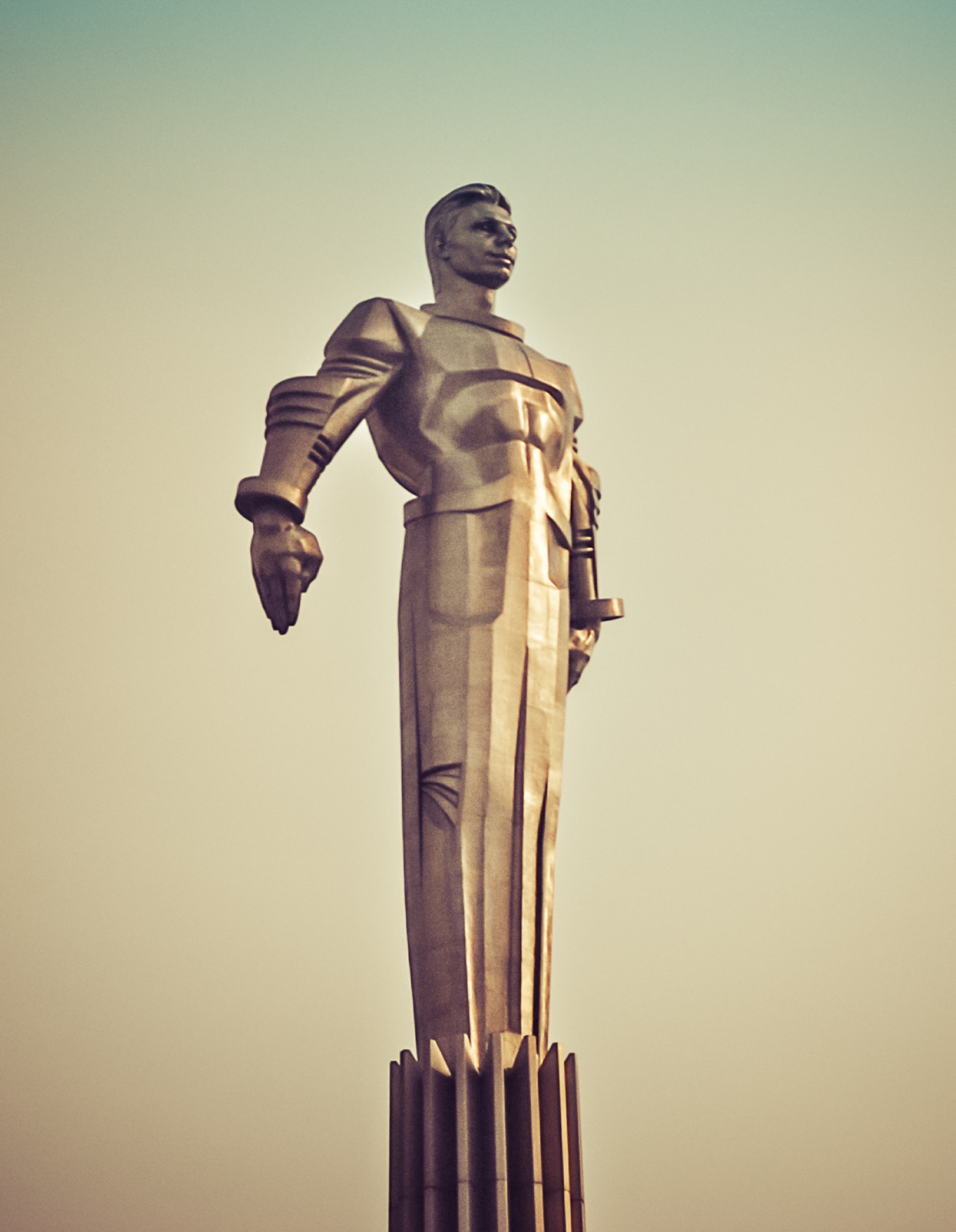 Yuri Gagarin Monument, Moscow, Russia