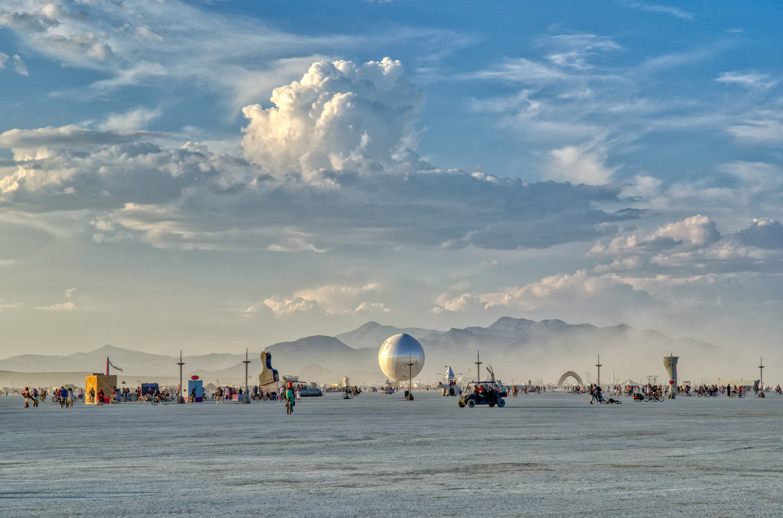 Burning Man 2018 - The Globe