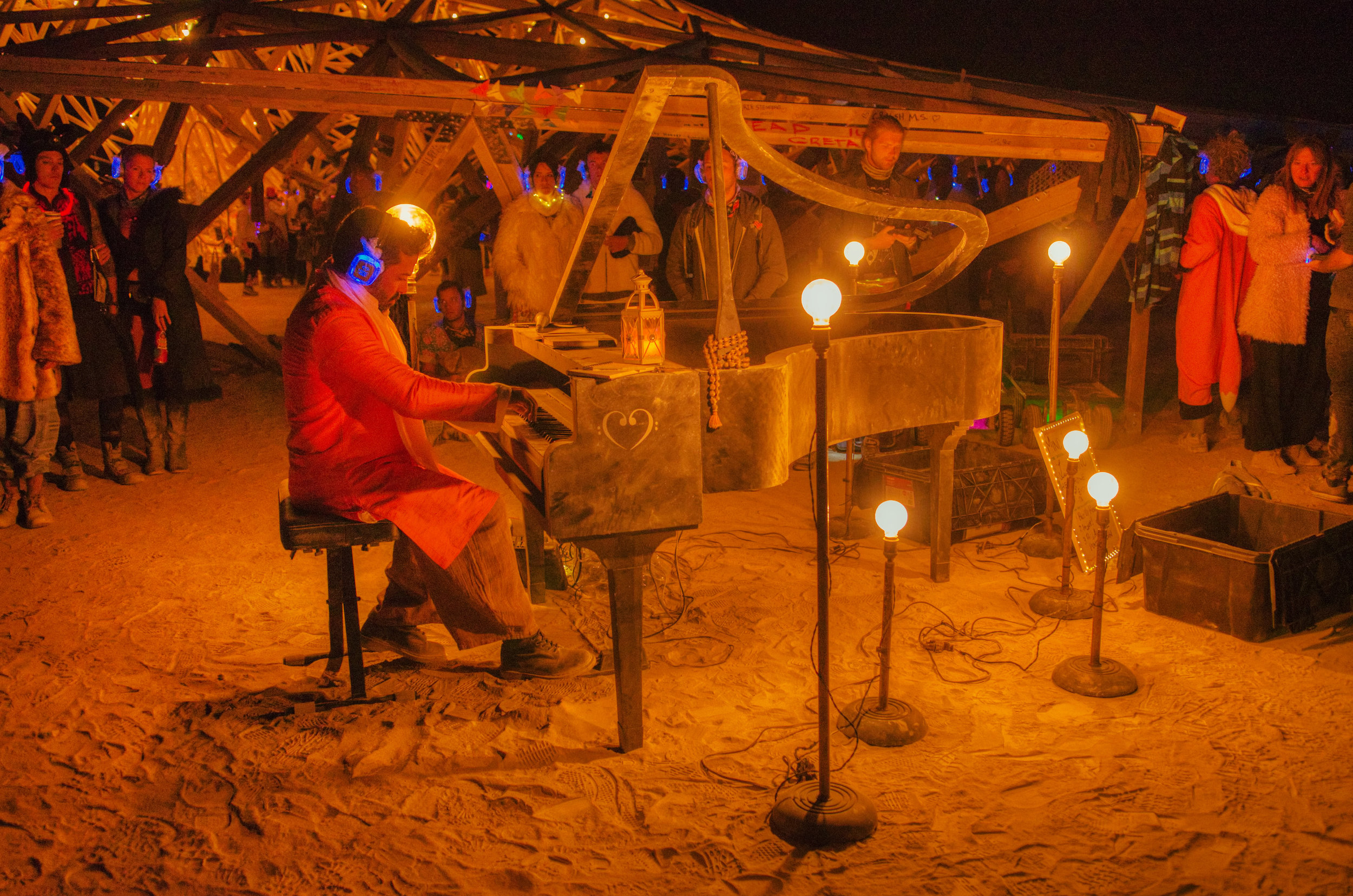 Burning Man 2018 - Silent Piano