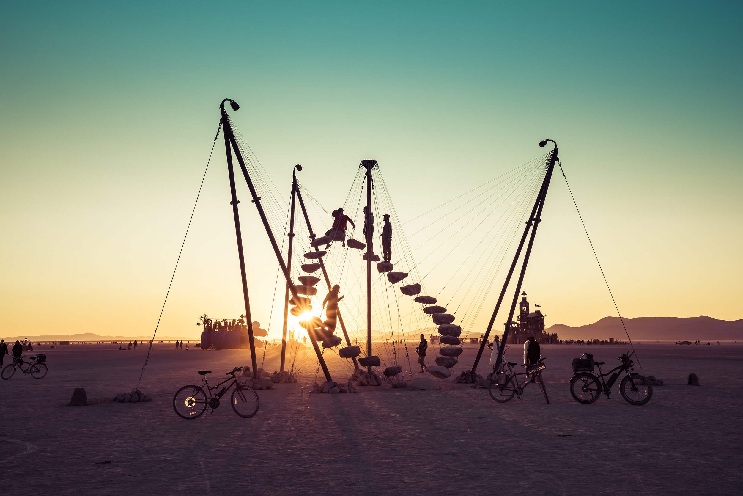 Burning Man 2019 - Sunrise at Stone Twenty Seven