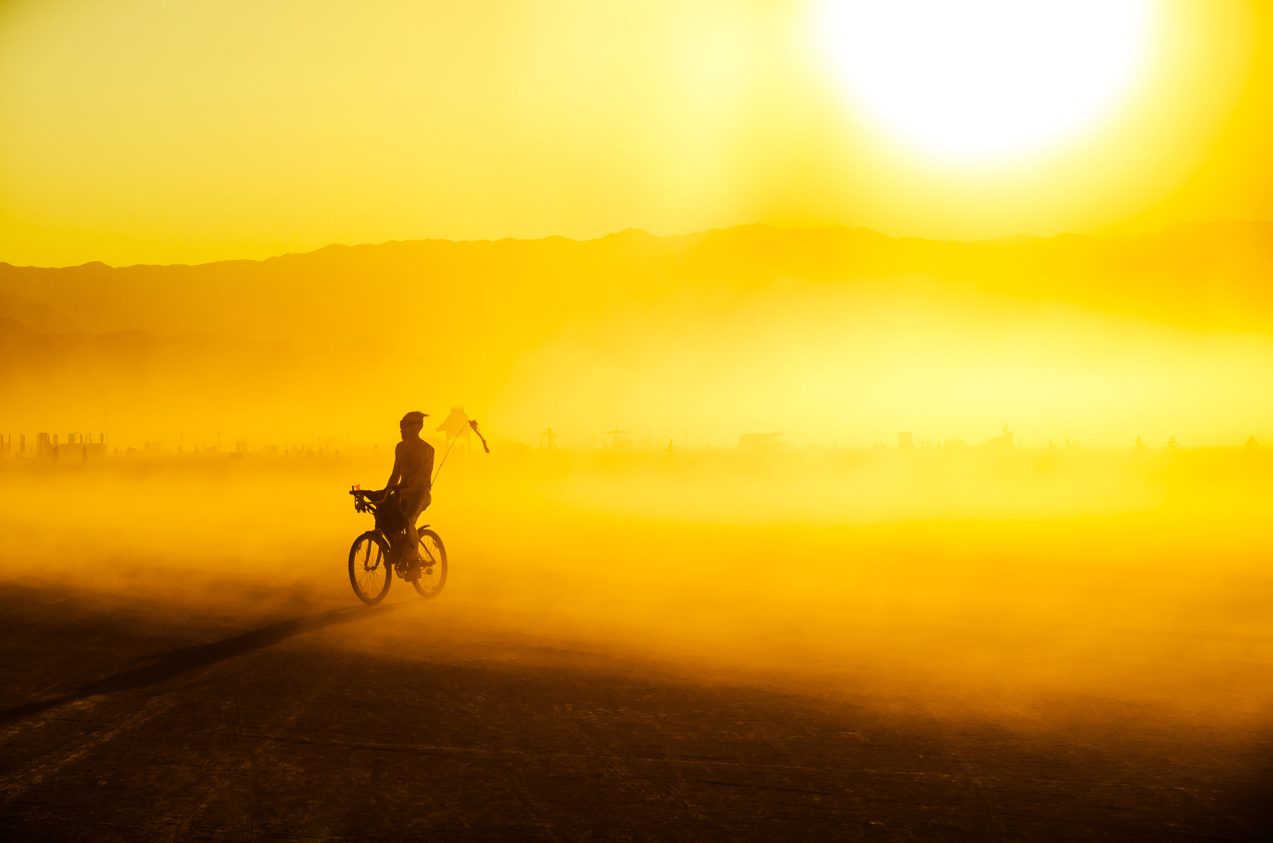 Burning Man 2019 - Lone Playa Rider