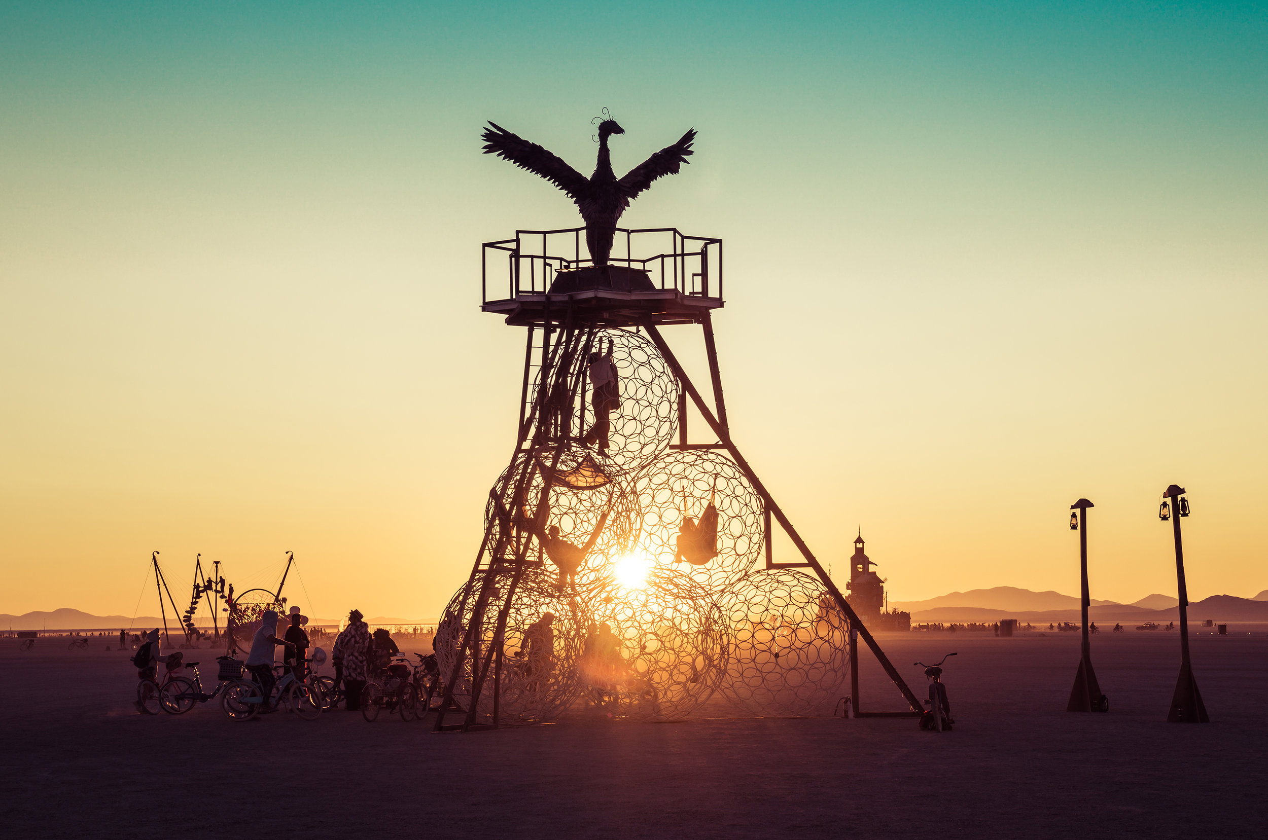 Burning Man 2019 - The Butterfly and the Pheonix