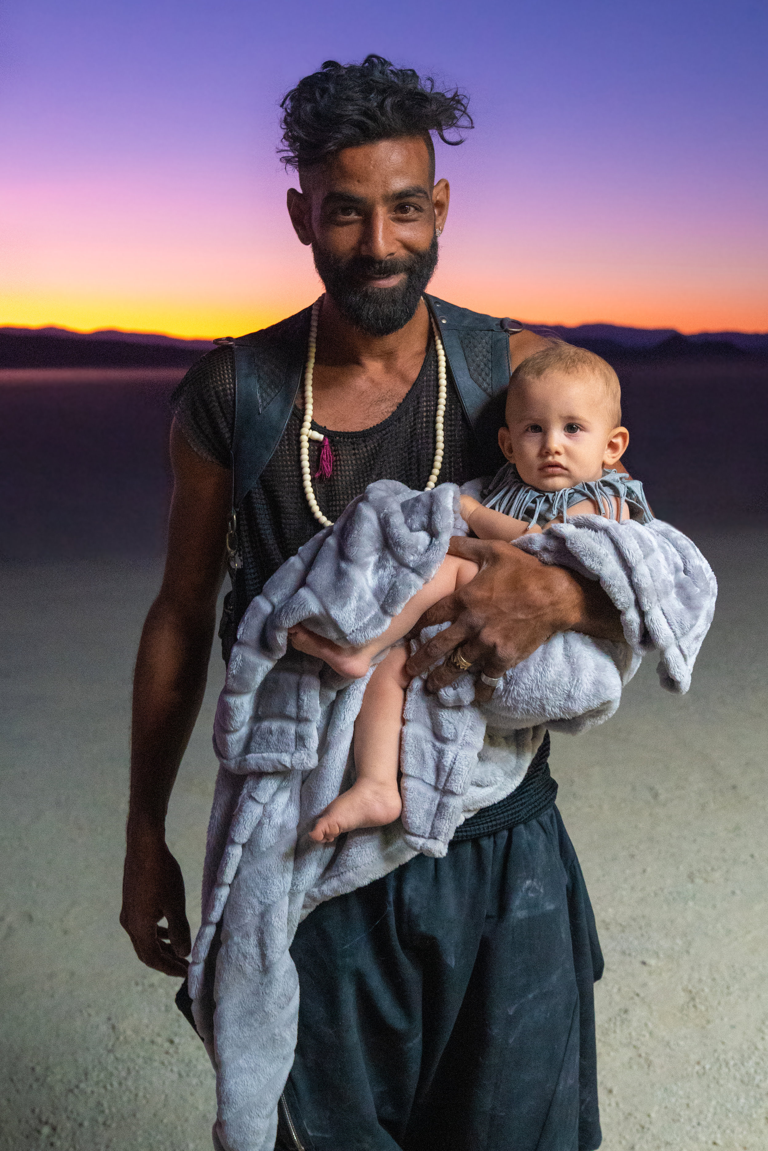 Burning Man 2019 - Burning Man Father and Child - Chromatic Award