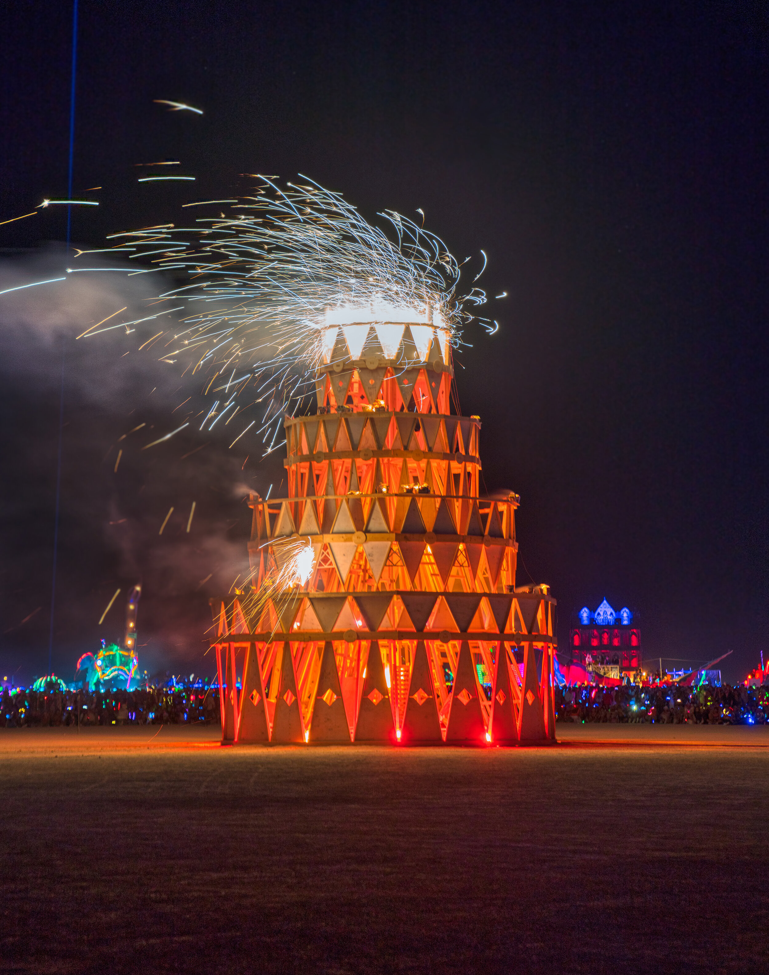 Burning Man 2019 - Megacake Sparkle