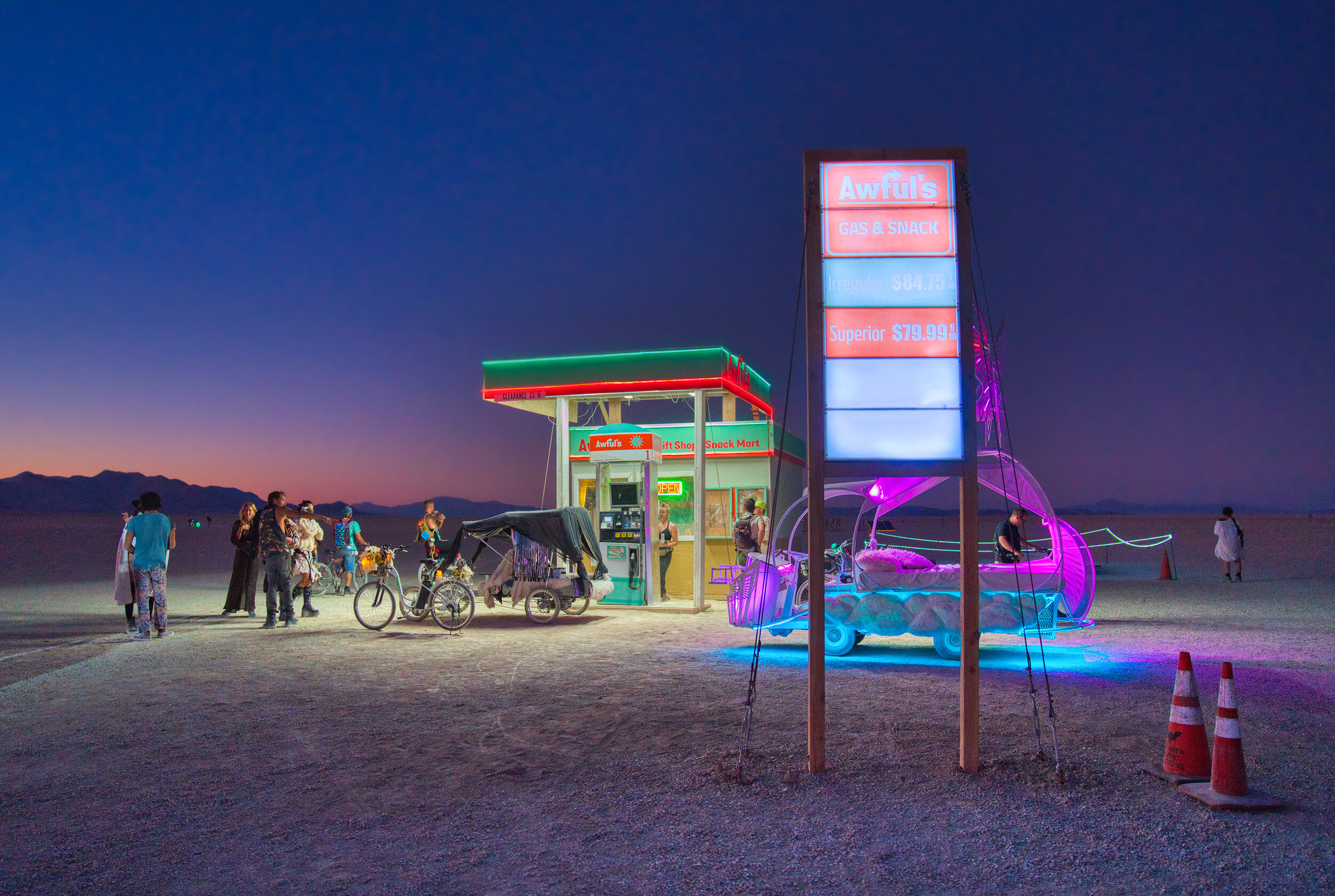 Burning Man 2019 - Awful's Gas & Snack