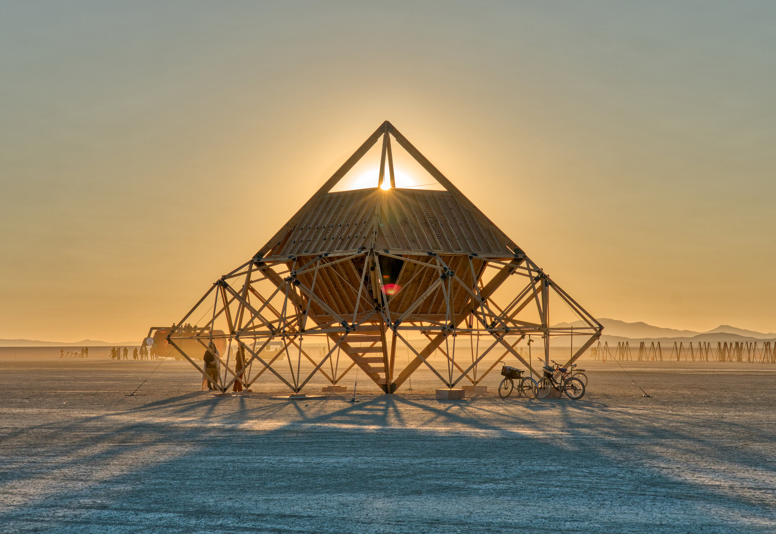 Burning Man 2019 - Temple of Brad Pitt