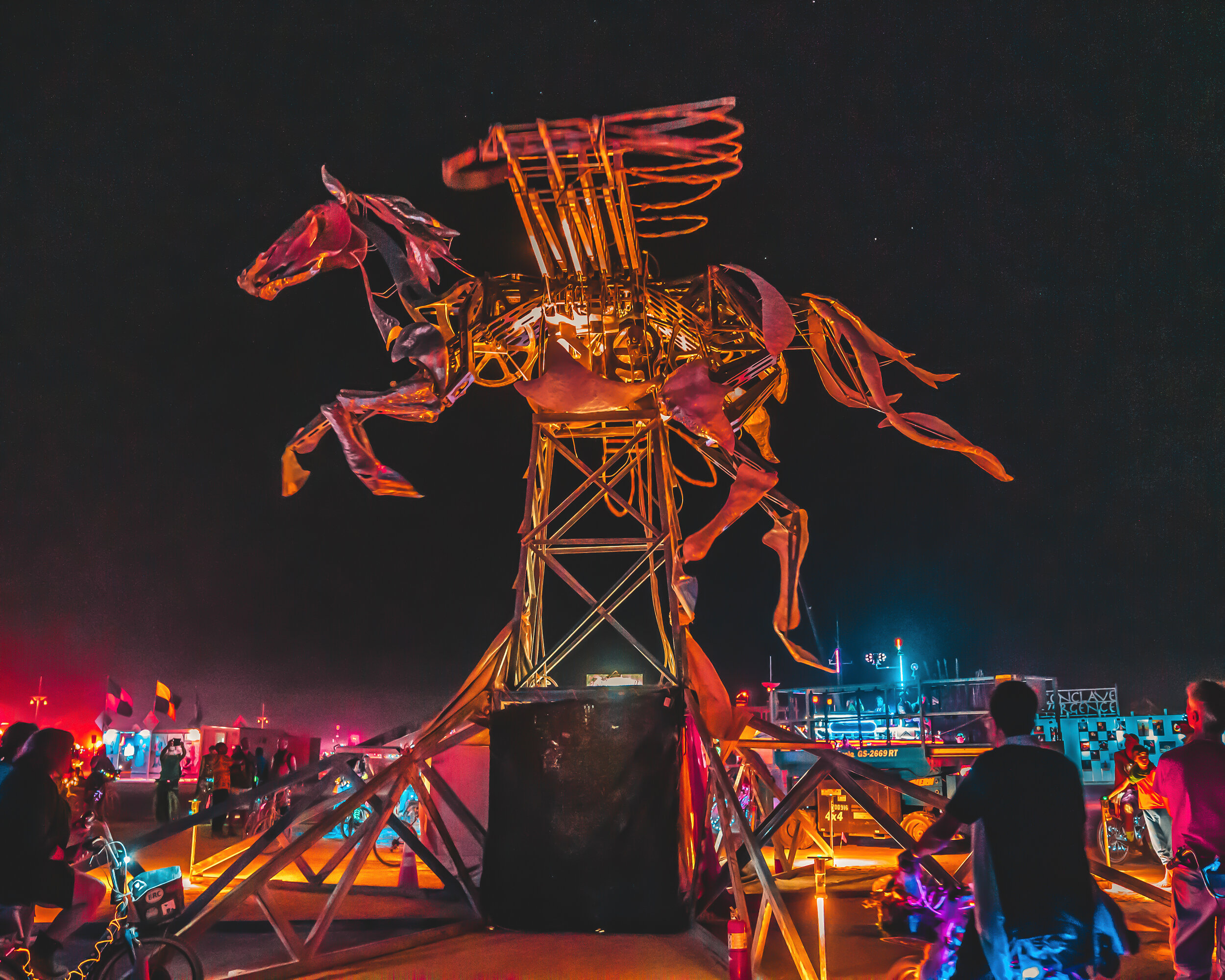 Burning Man 2019 - Wings of Glory