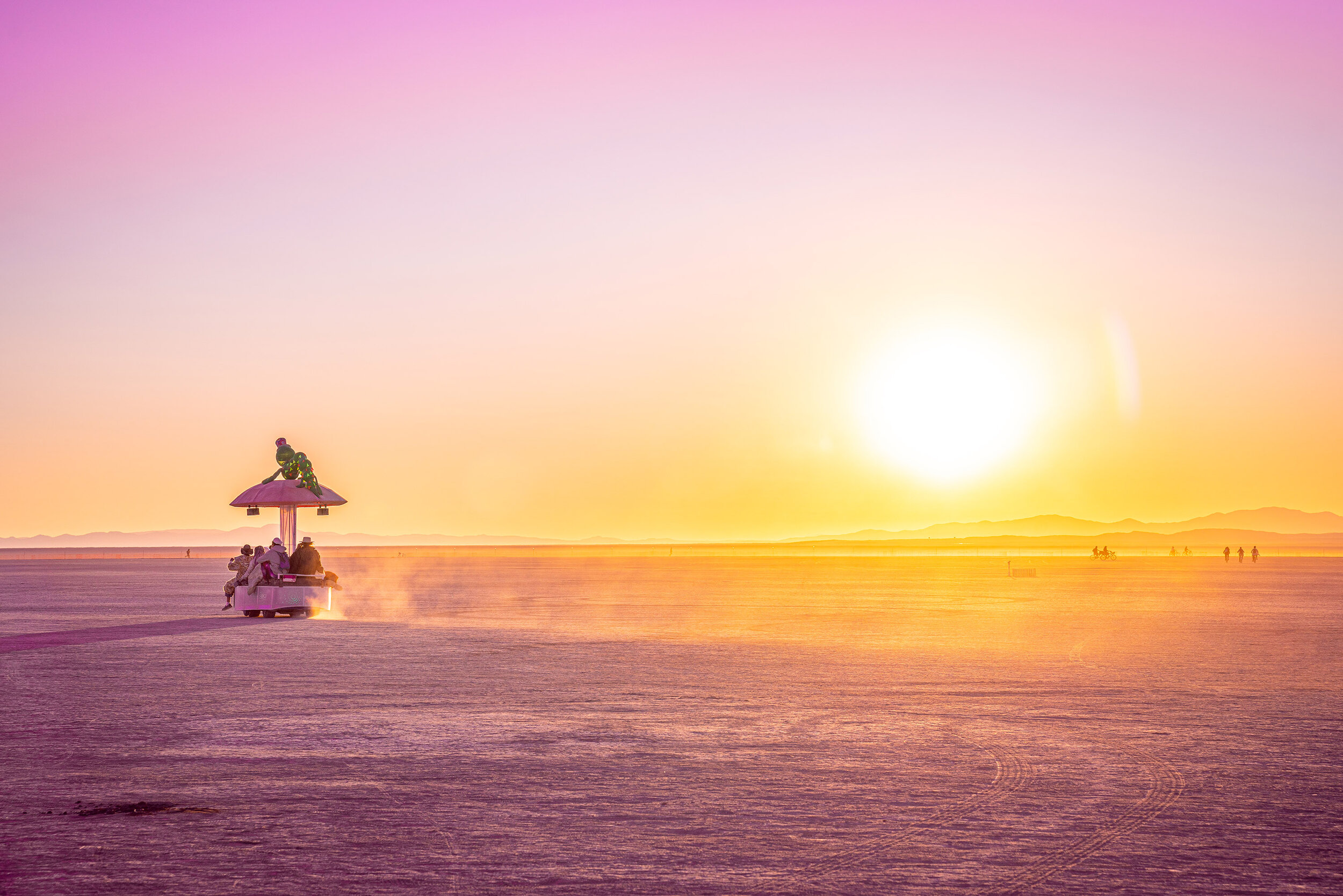 Burning Man 2019 - Morning Escape