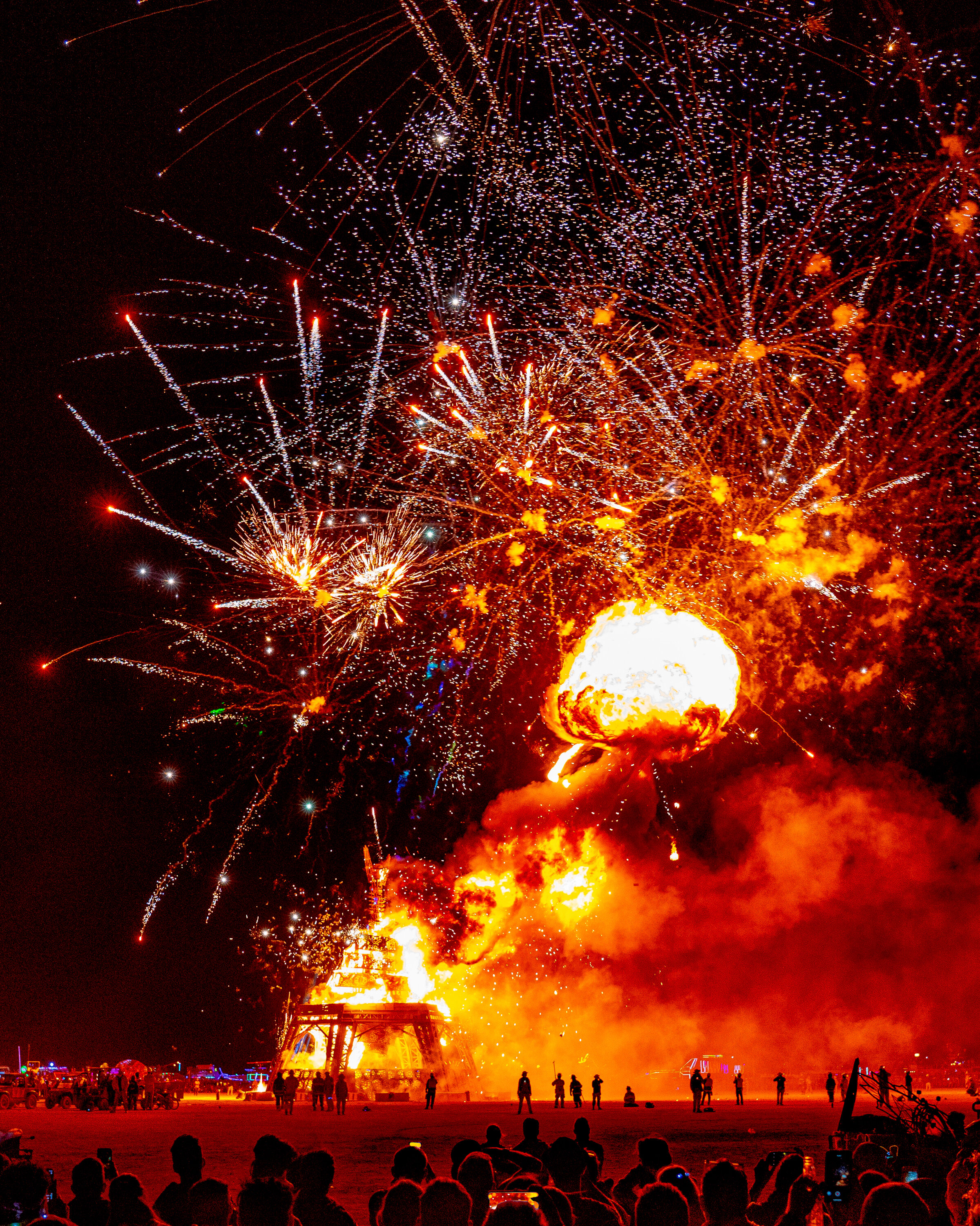Burning Man 2019 - The Man Burns