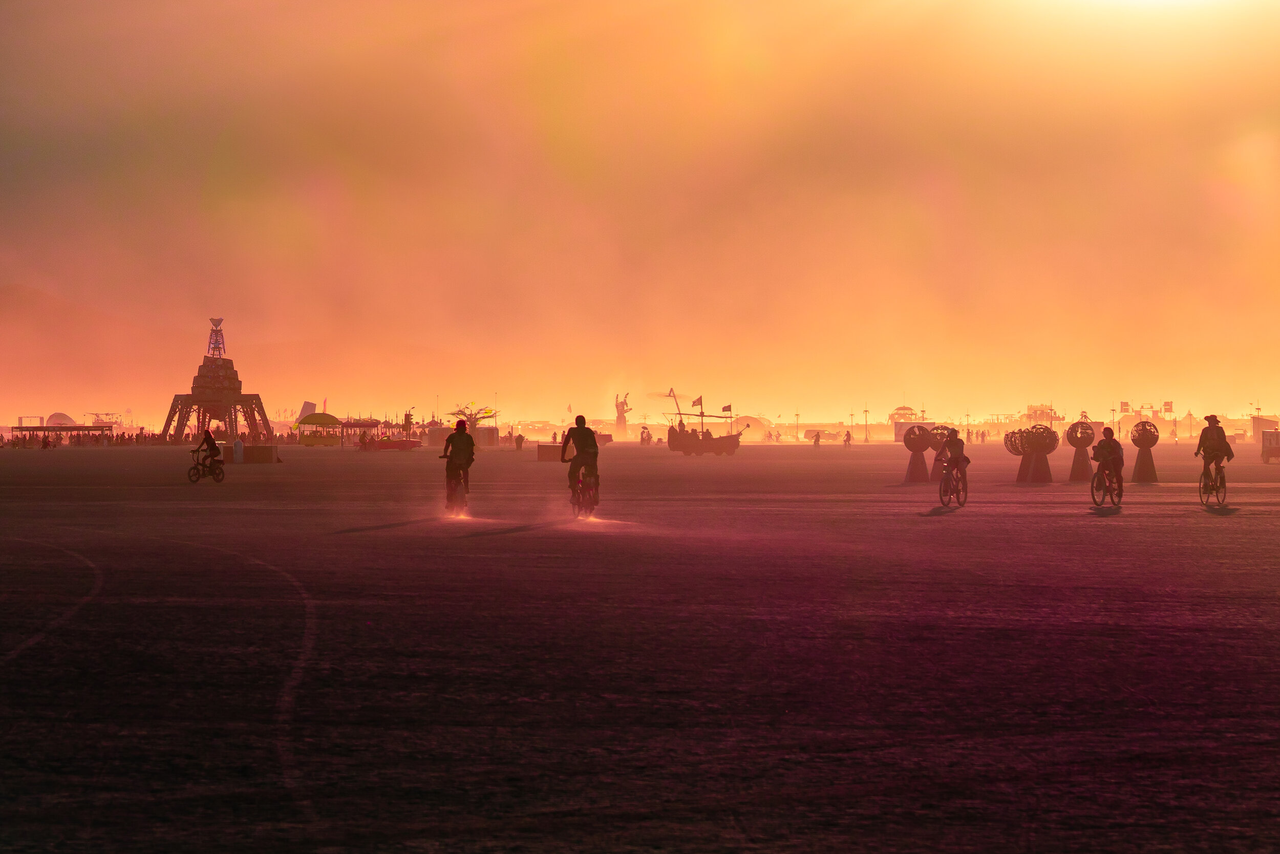 Burning Man 2019 - Dust Storm