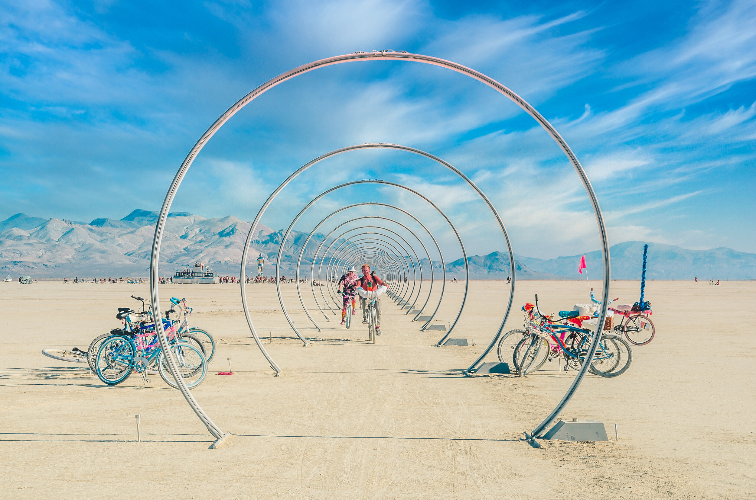 Burning Man 2018 - Sonic Runway daytime