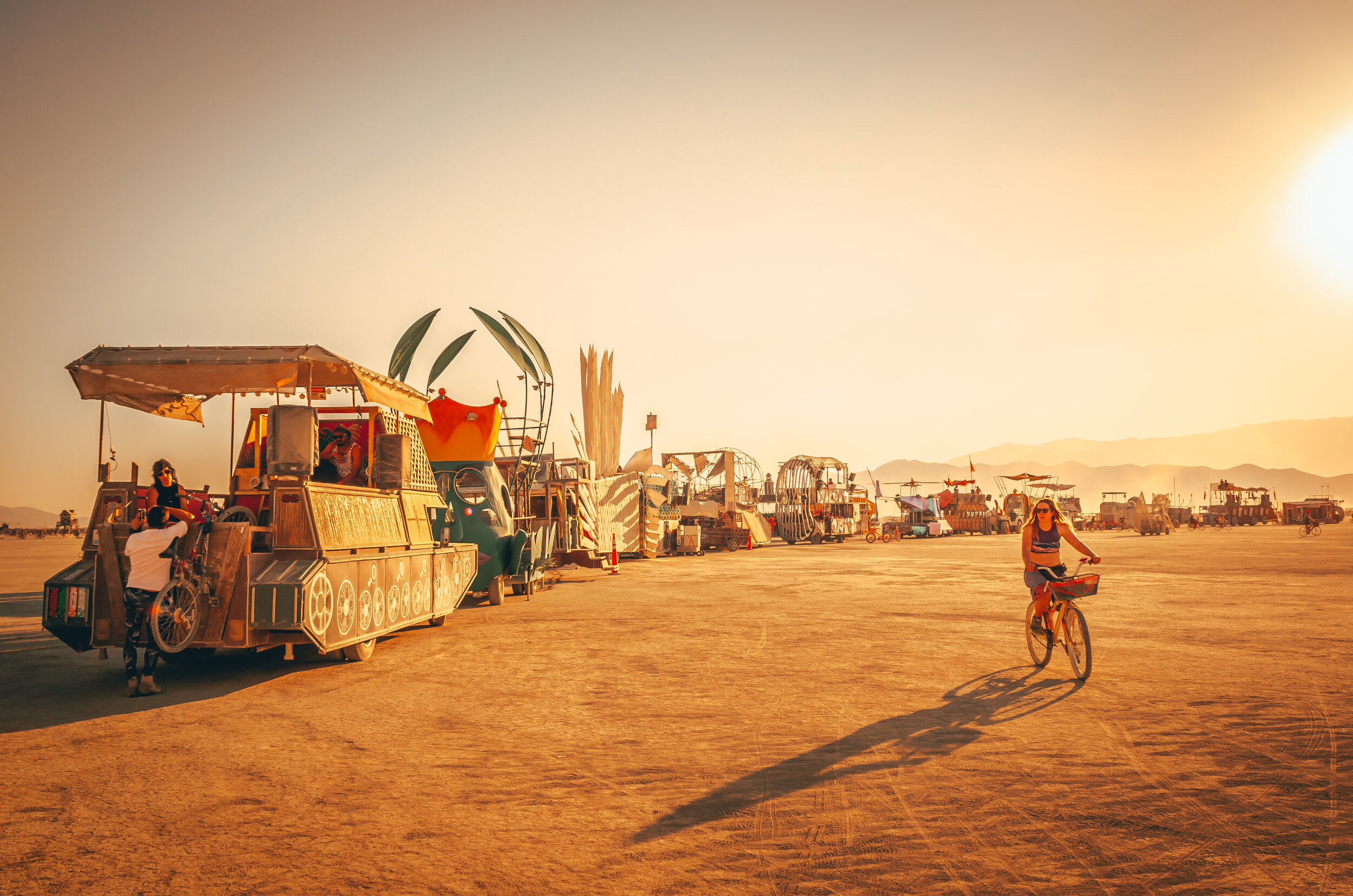 Burning Man 2018 - Caravan Rider