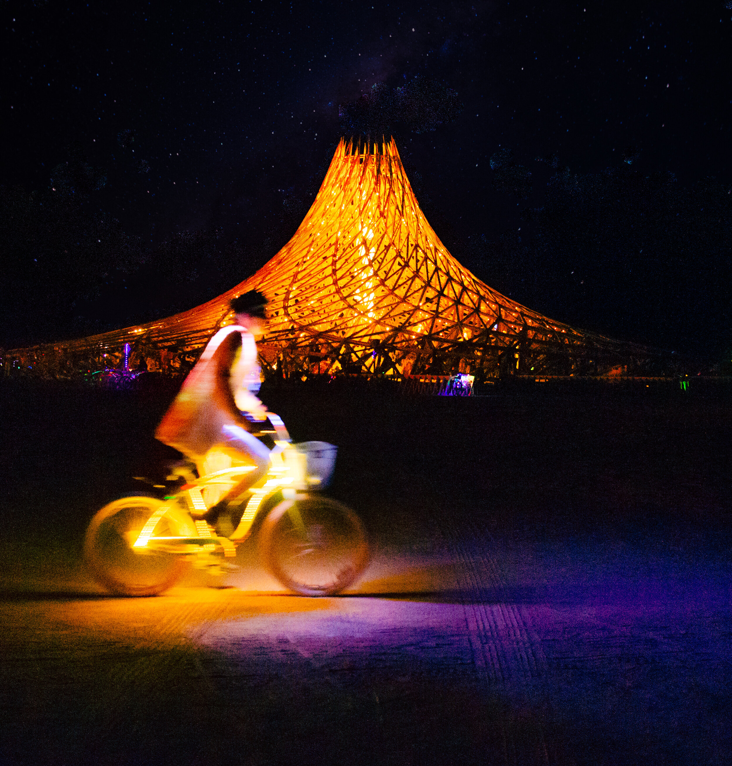Burning Man 2018 - Ghost Rider