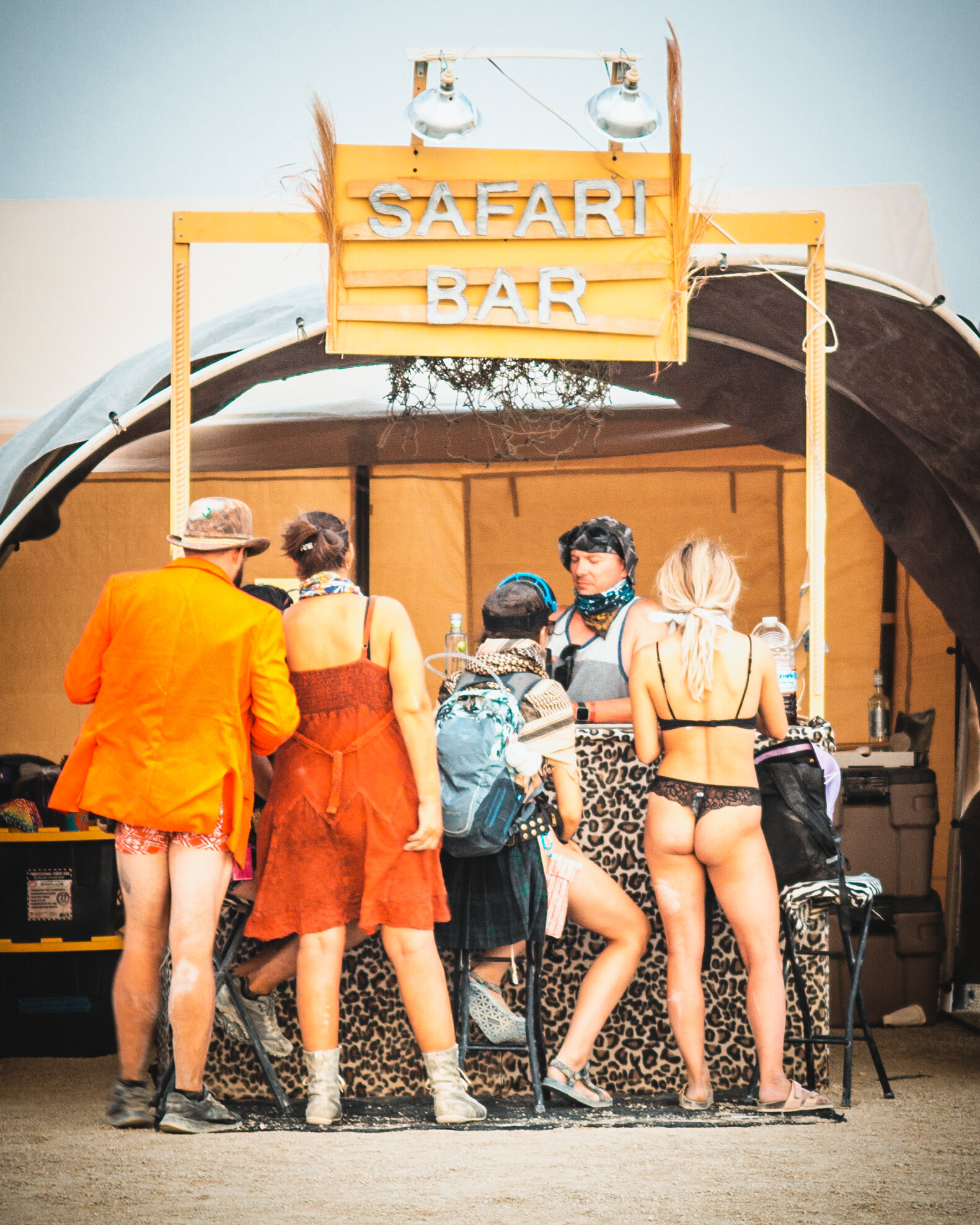 Burning Man 2019 - Safari Bar