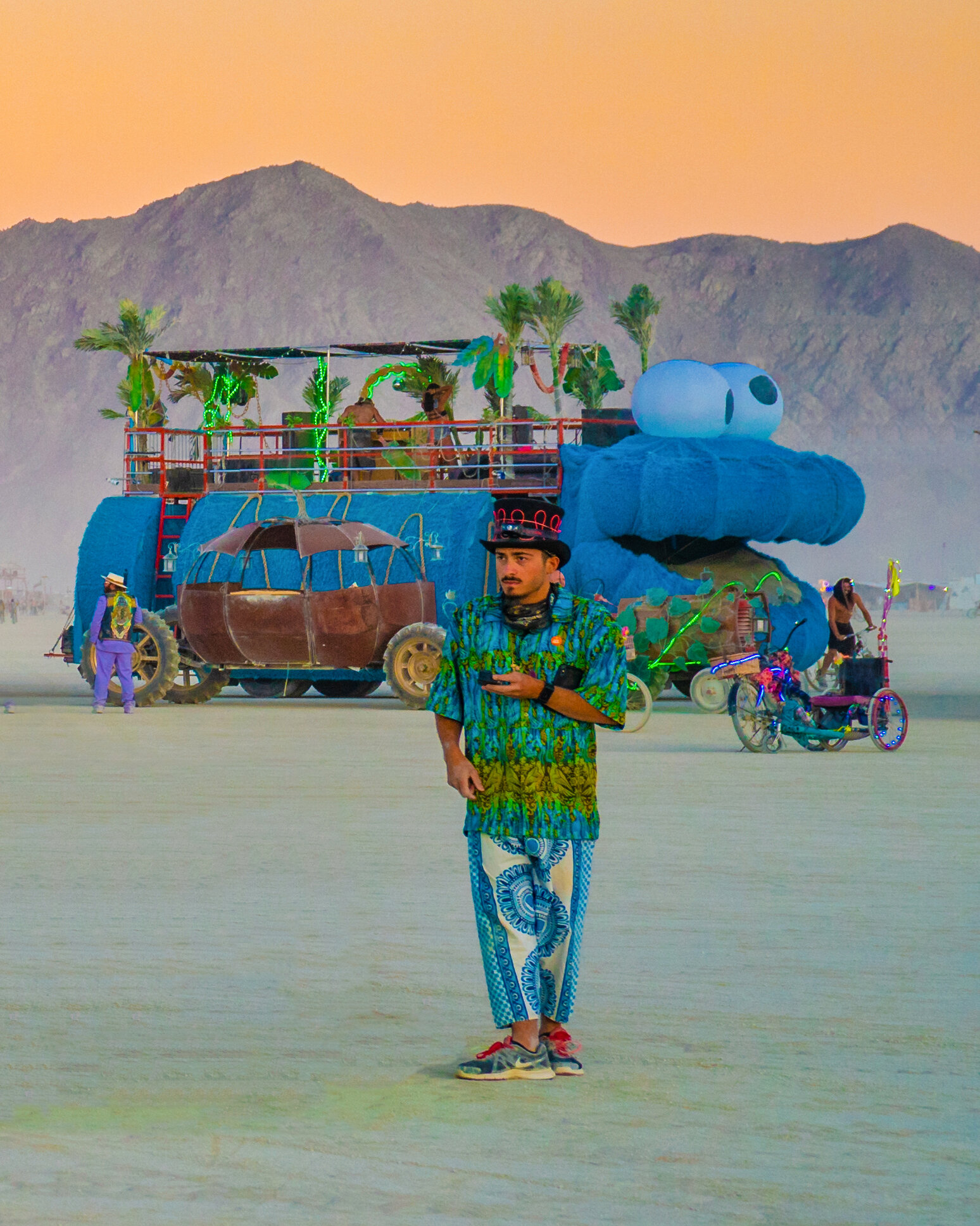 Burning Man 2019 - Bad Man Bus Mutant Vehicle