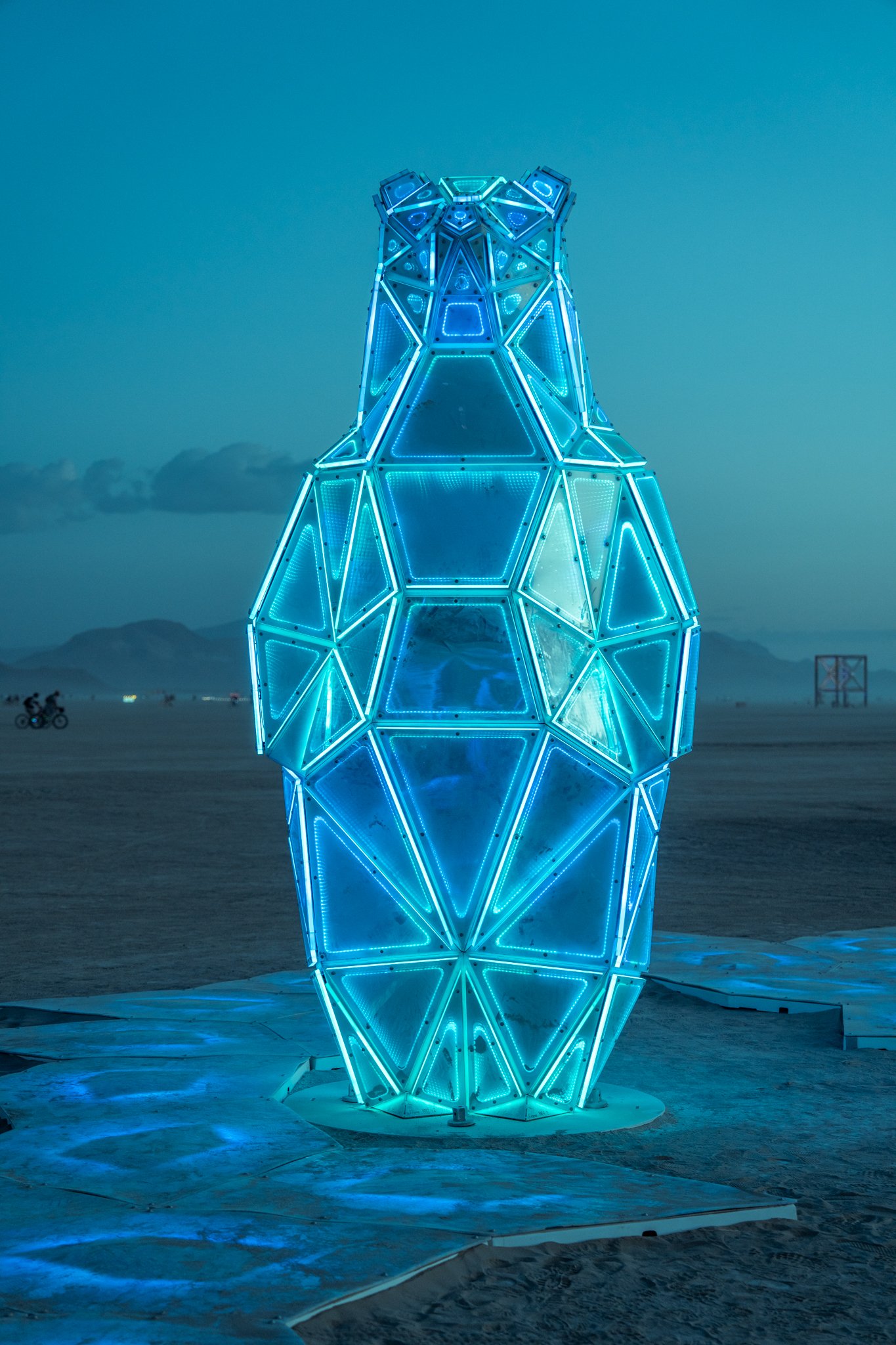 Burning Man 2022 - Polar Bear Ursa Minor on the Last Ocean