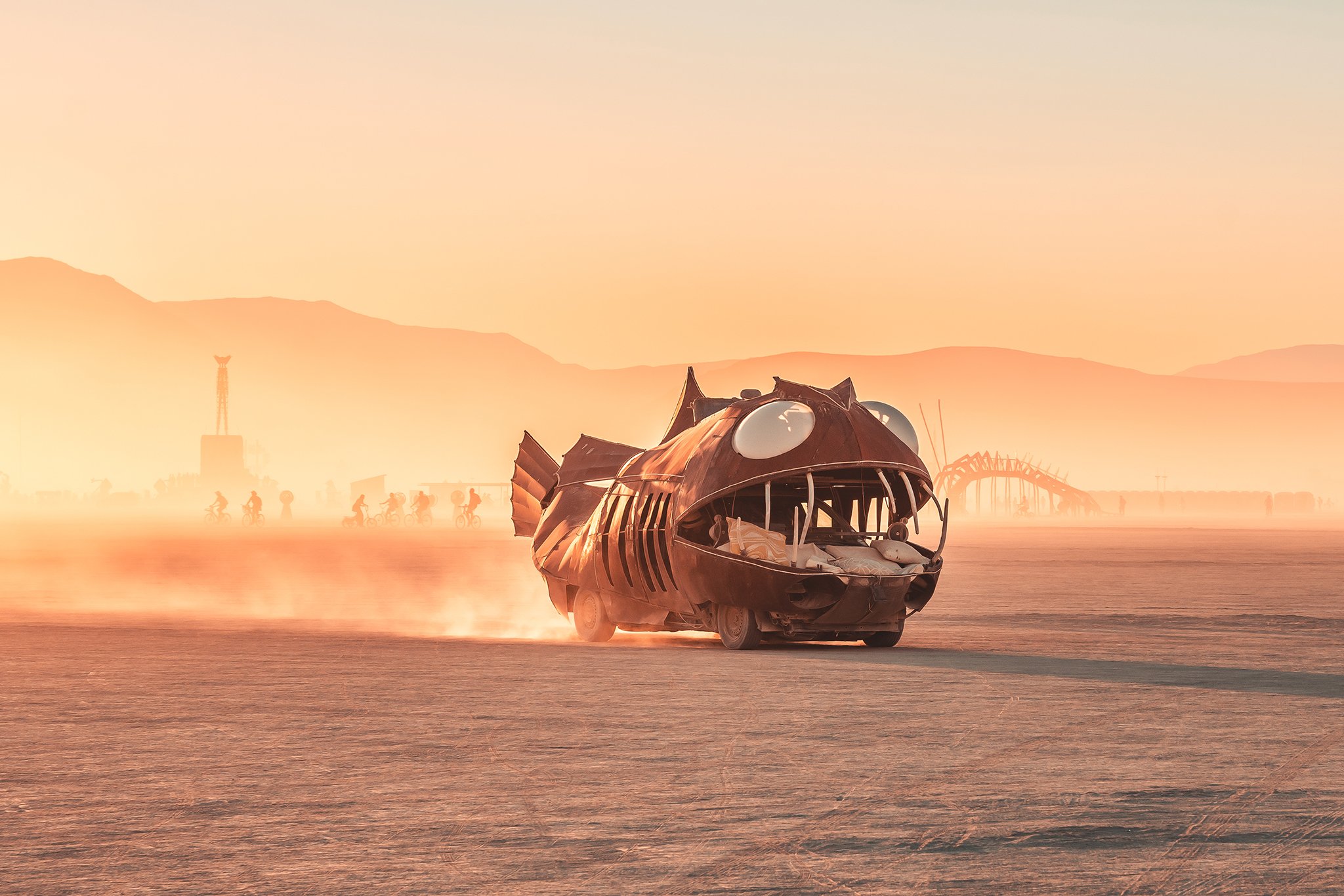 Burning Man 2022 - Angler Art Car