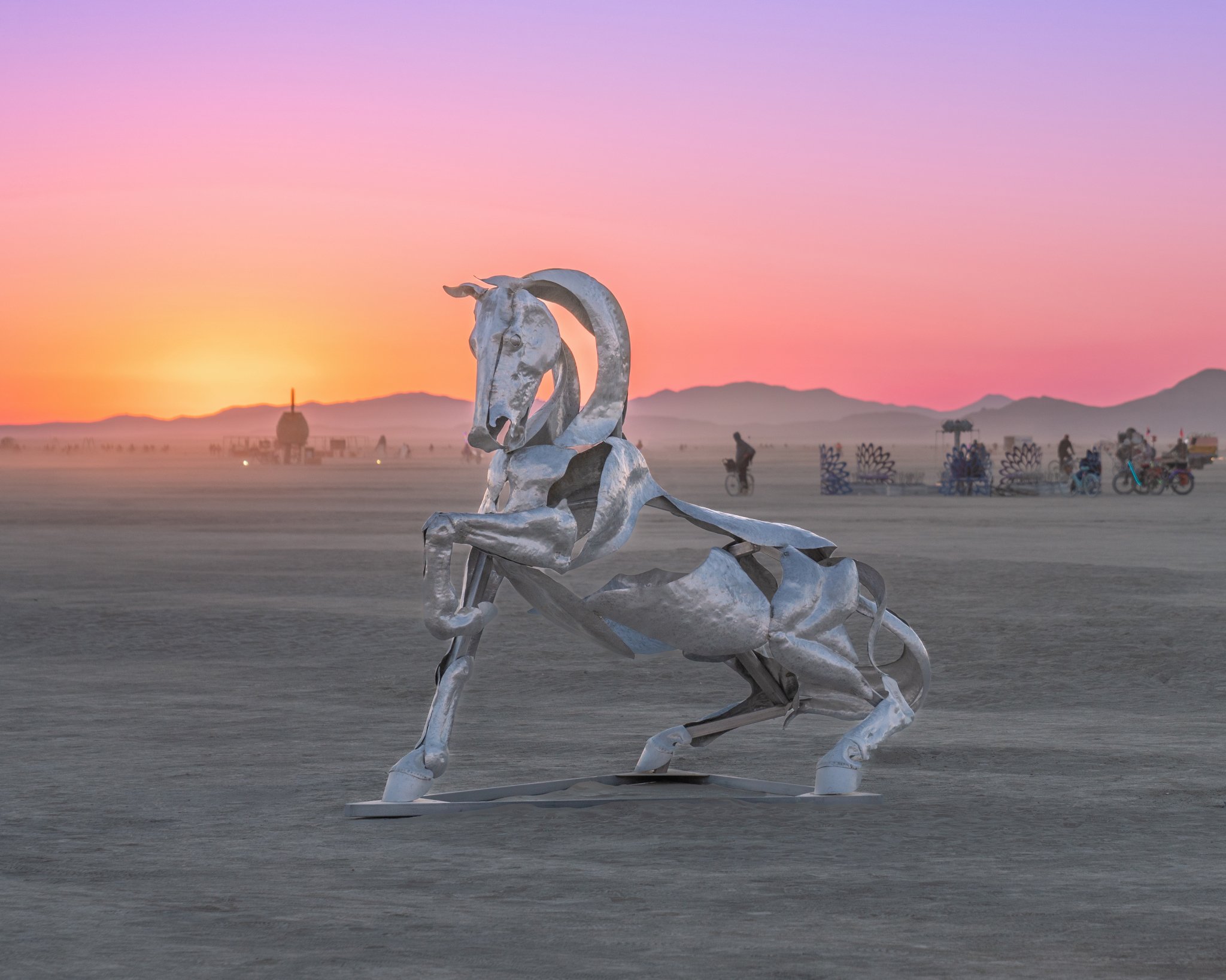 Burning Man 2022 - Wild Horses of the American West