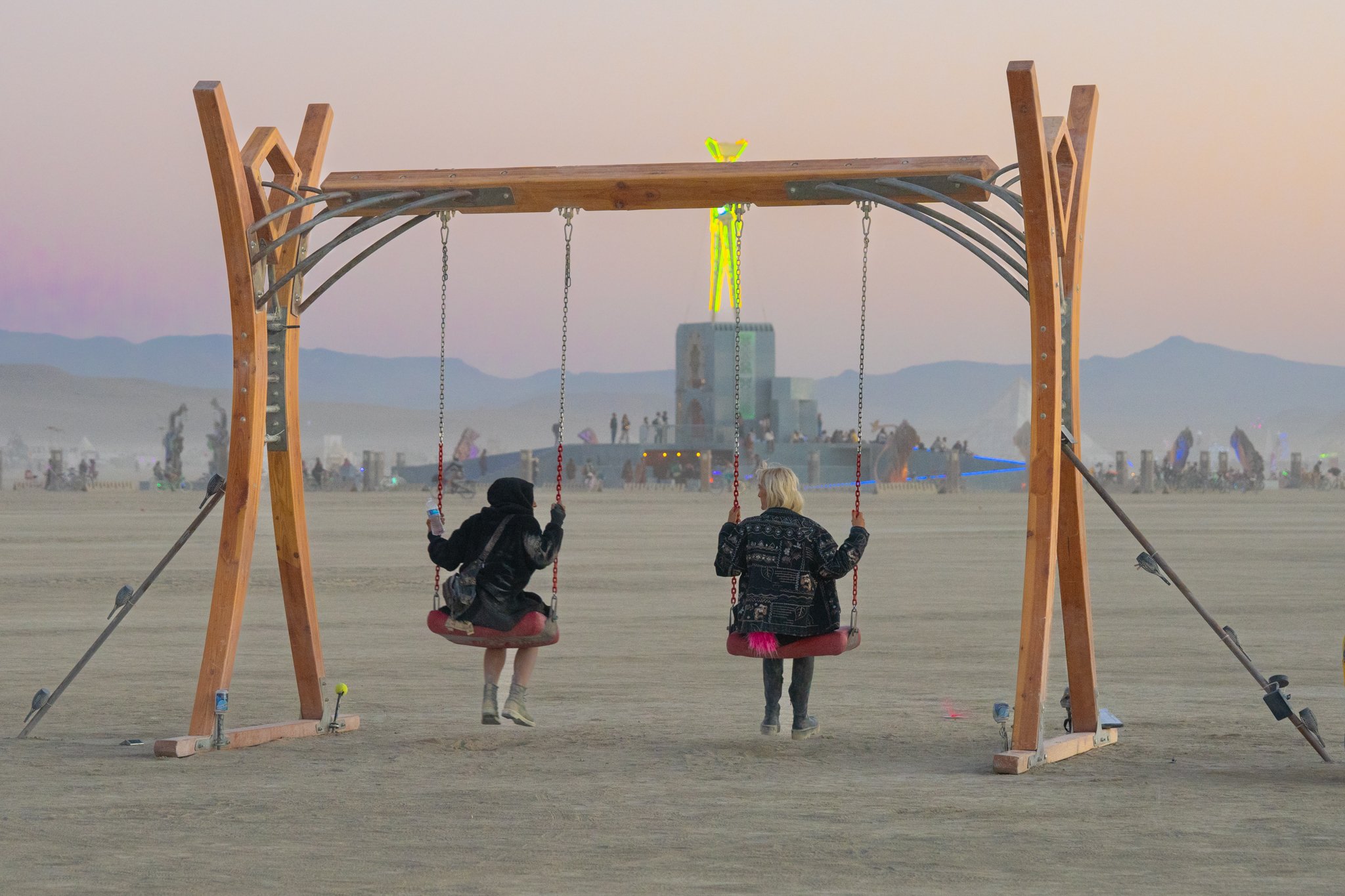 Burning Man 2022 - Swing