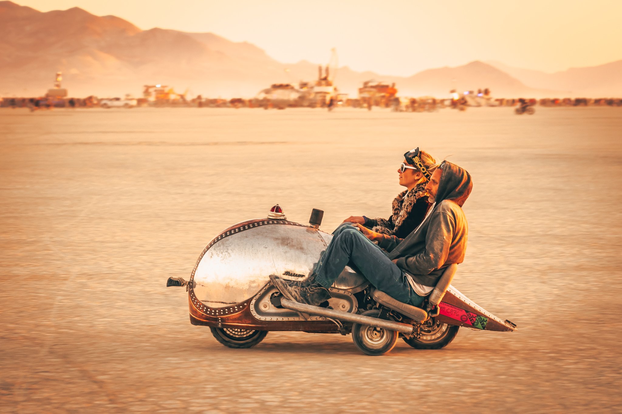 Burning Man 2022 - Steampunk Cart