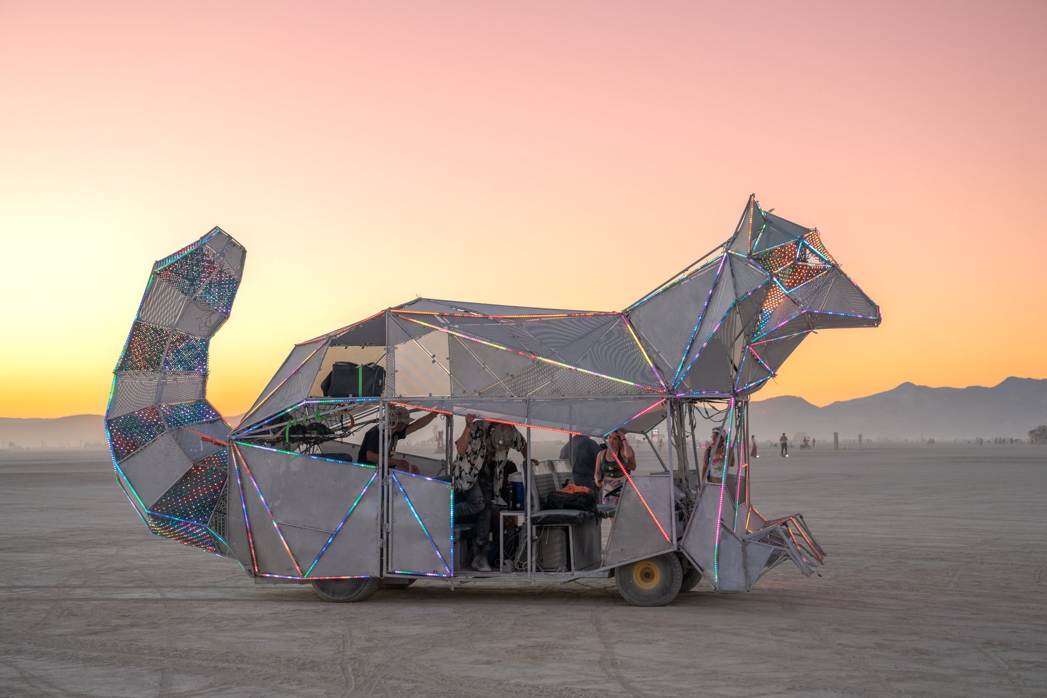 Burning Man 2022 - Cat Car