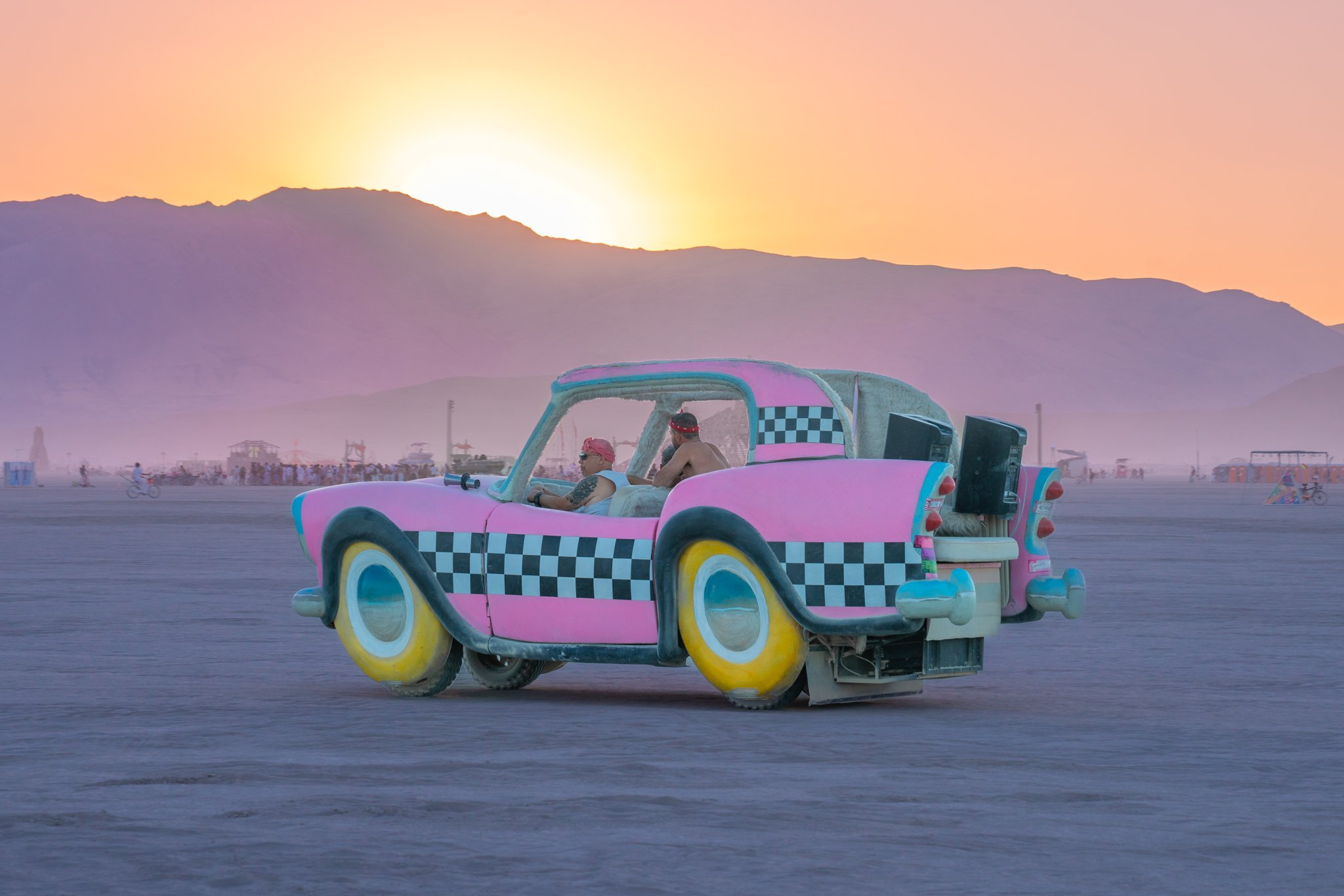 Burning Man 2022 - Deep Playa Taxi