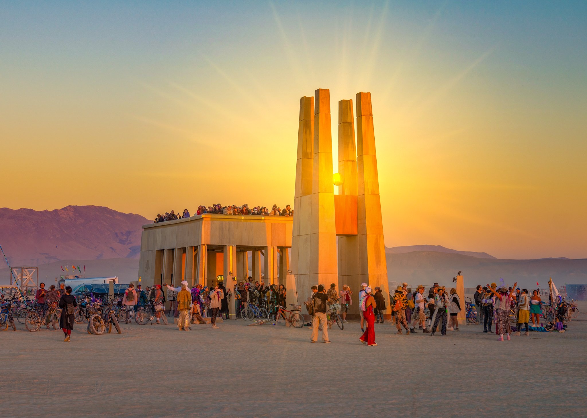 Burning Man 2022 - Solar Shrine