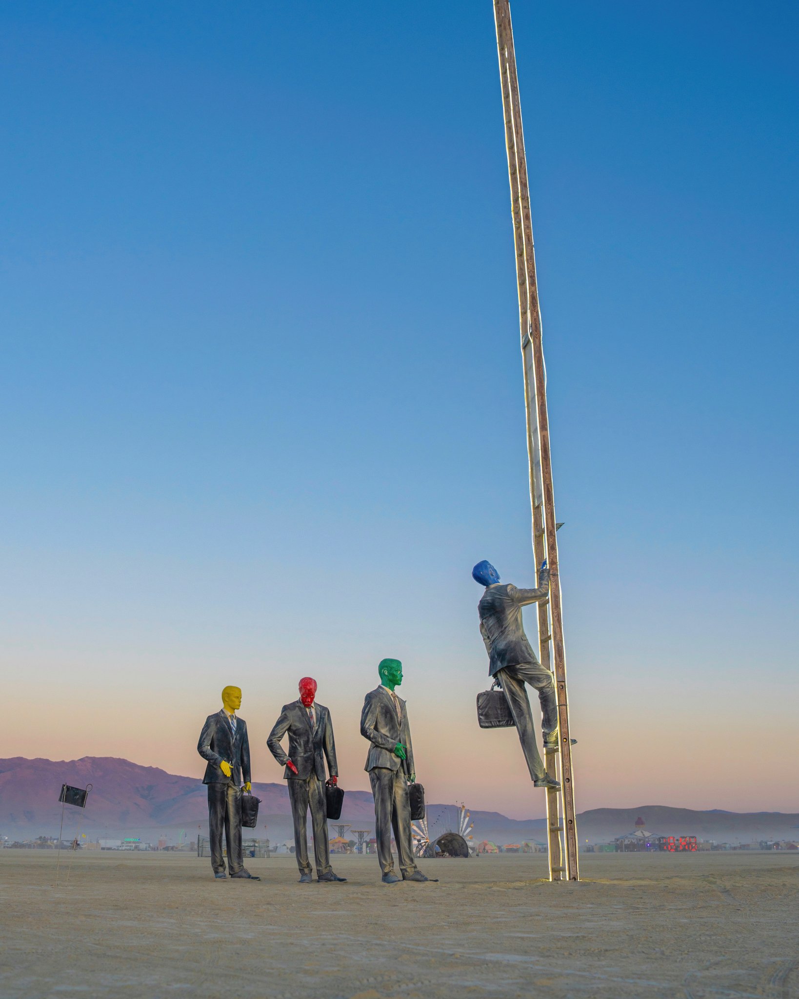 Burning Man 2022 - The Corporate Ladder