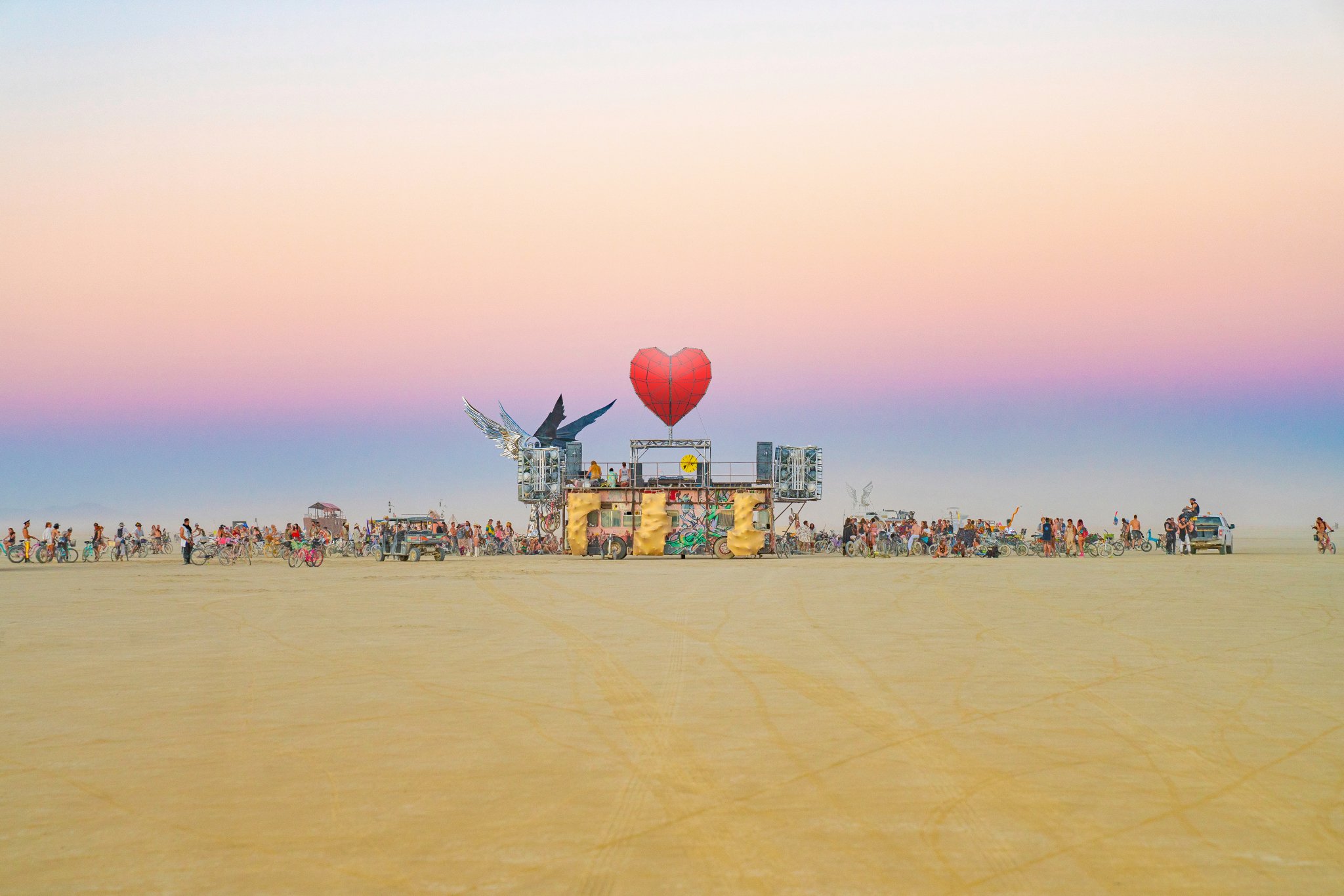 Burning Man 2022 - Putting the heart in Robot Heart