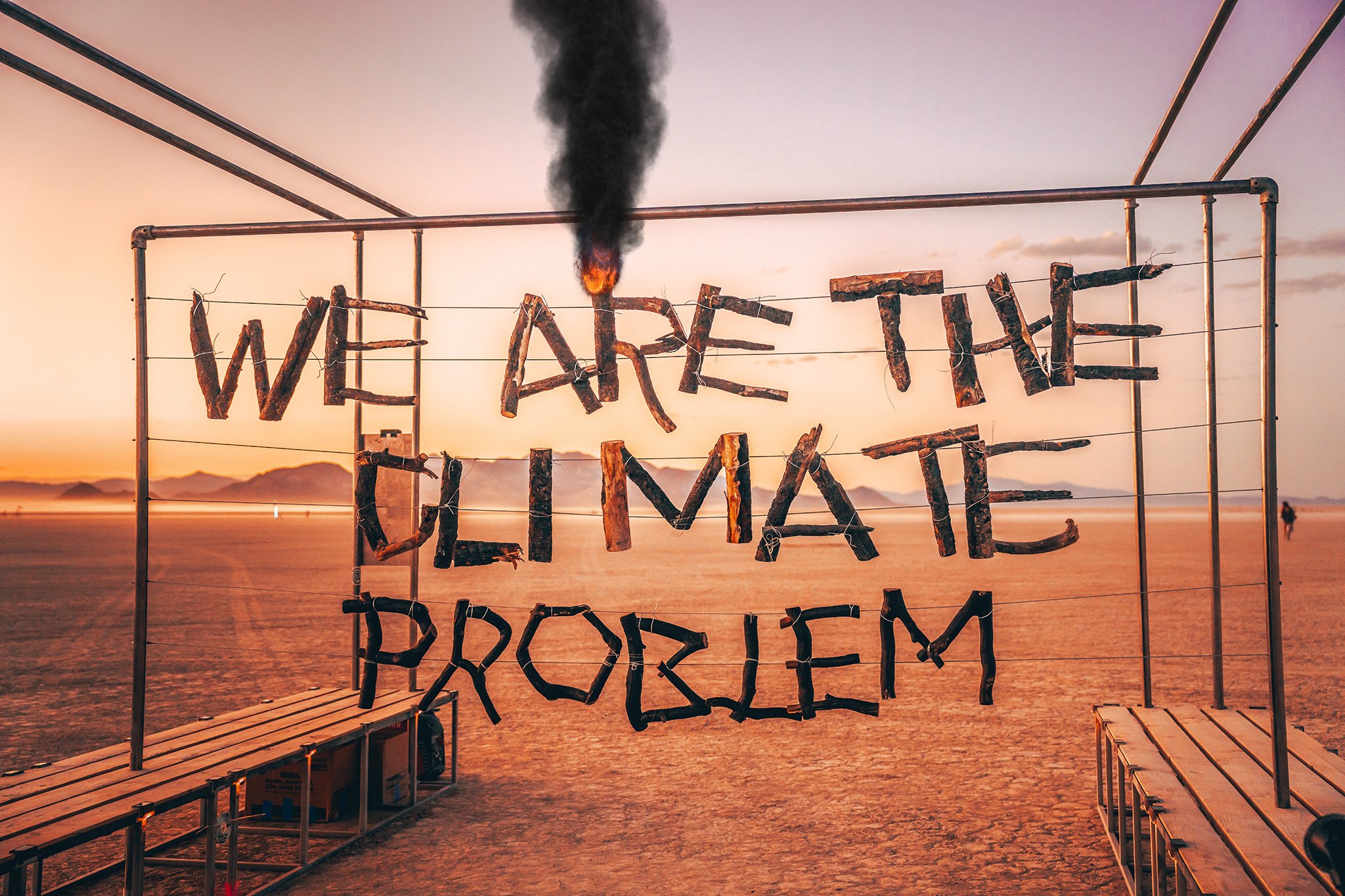 Burning Man 2022 - We are the climate problem