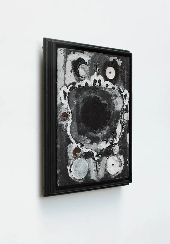 Matt Lippiatt Hinged with Holes (2024) painting art