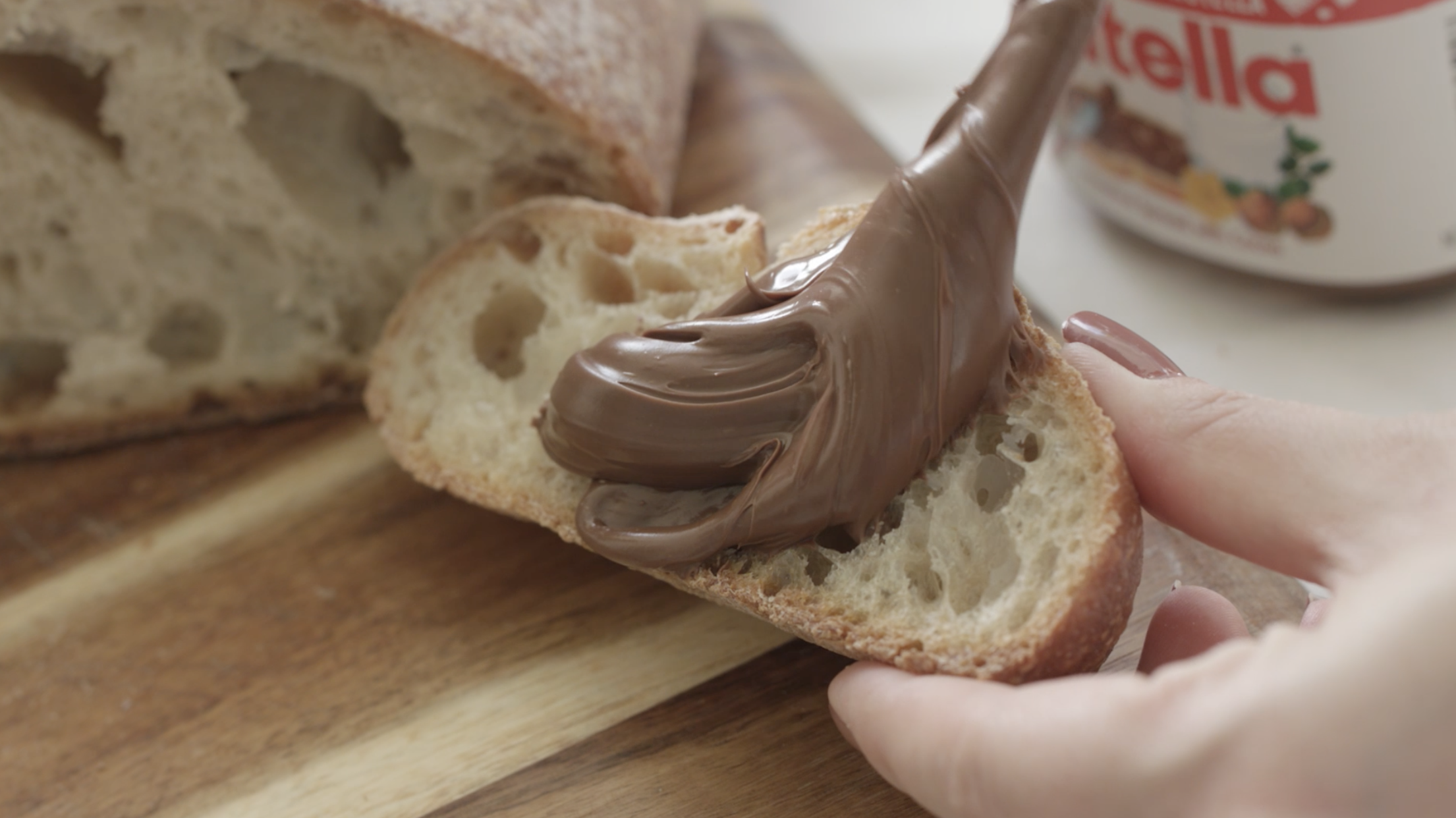 Food Promo:  Bread x Nutella