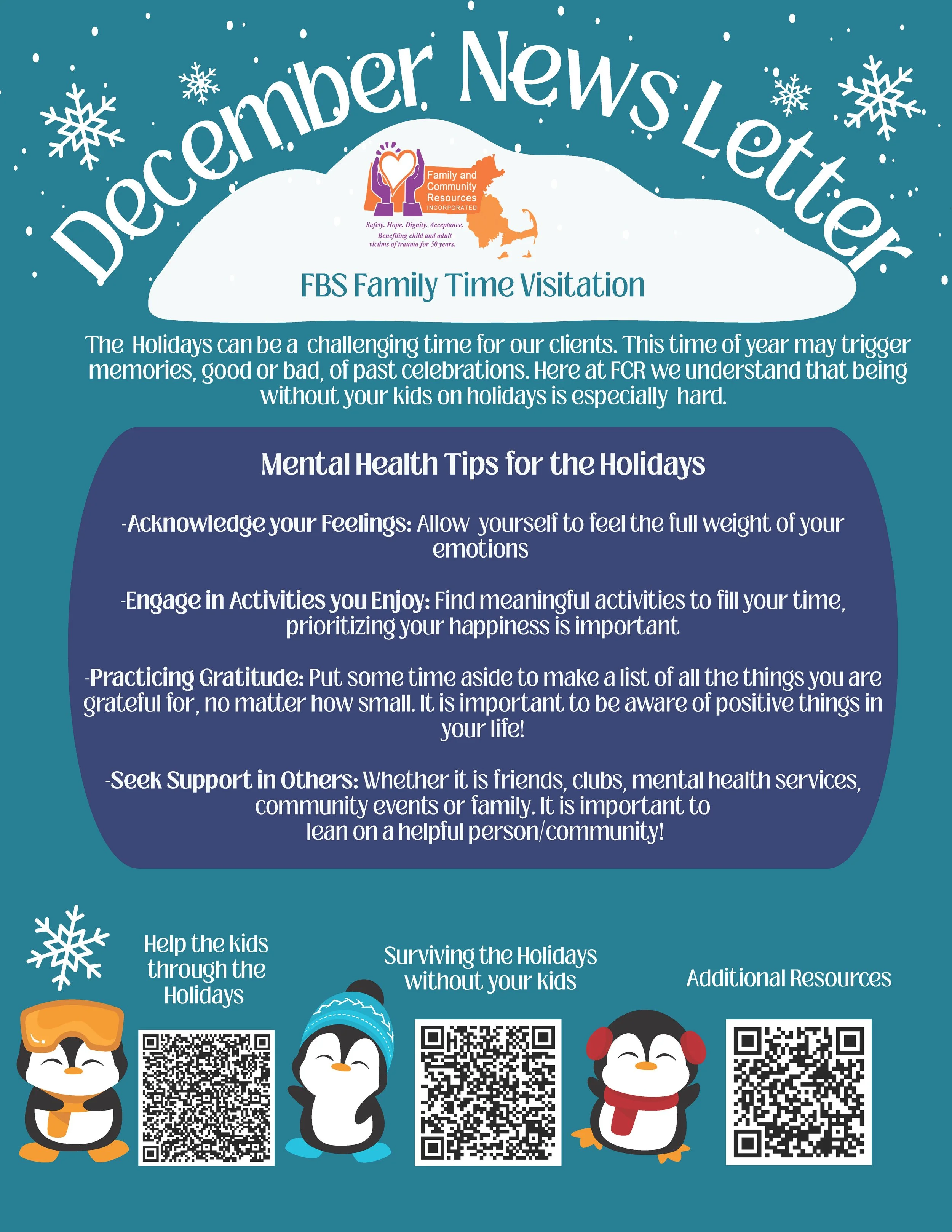 Family Time Visitation December 2025 Newsletter