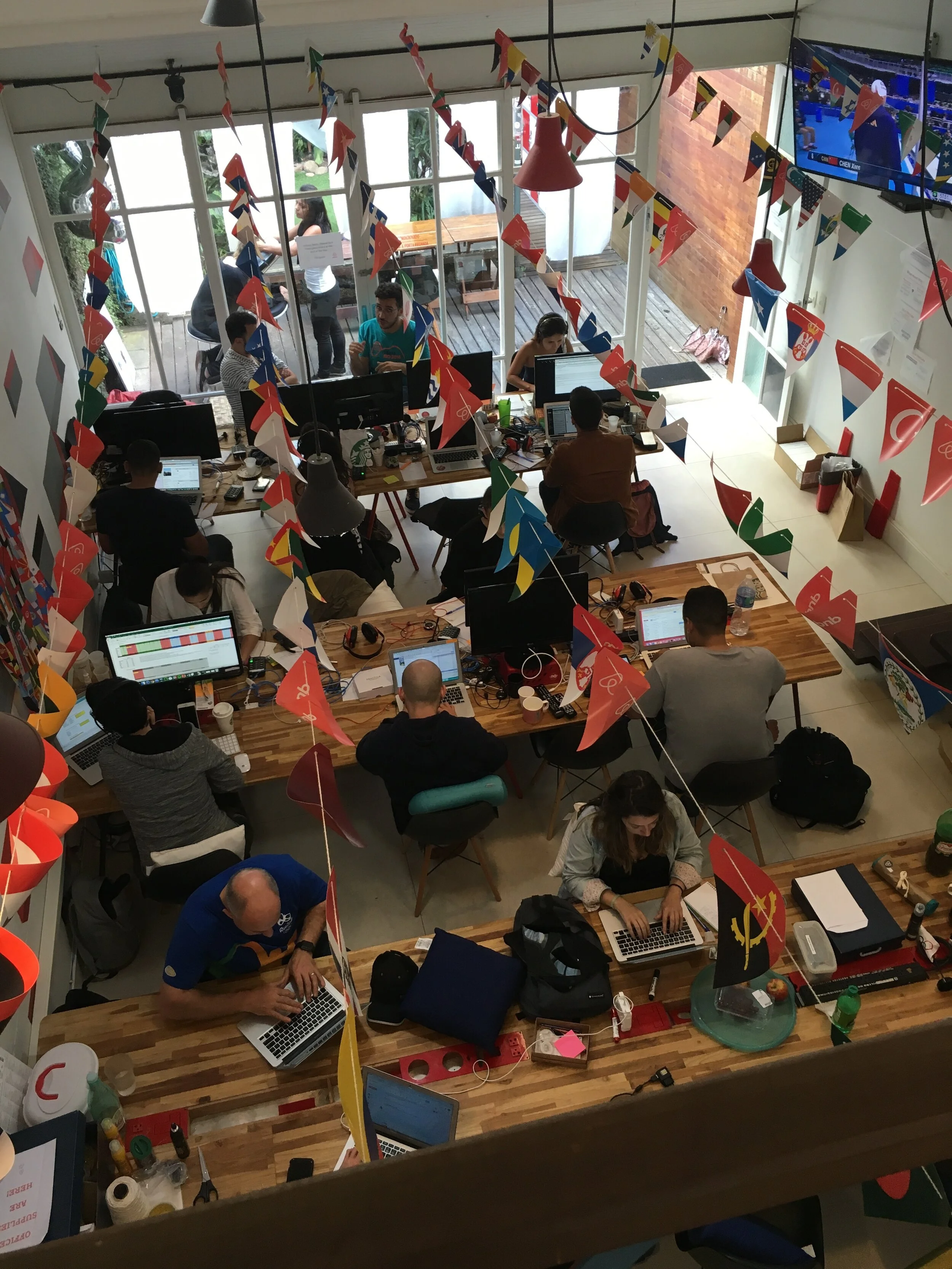 Airbnb x Rio Olympics Pop-Up Office