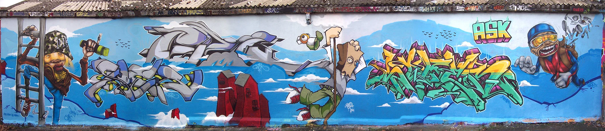 Bristol ‘08. With Klopsky, Abbe, Poer, Epok, Cheo, Soker