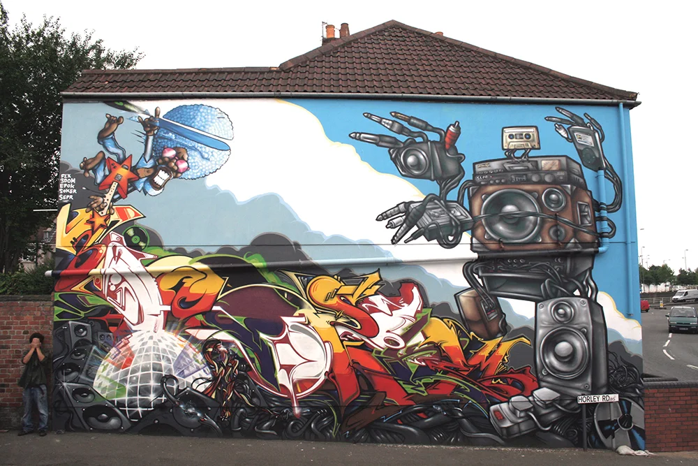 Bristol ‘10. With Flx, 3Dom, Epok, Soker
