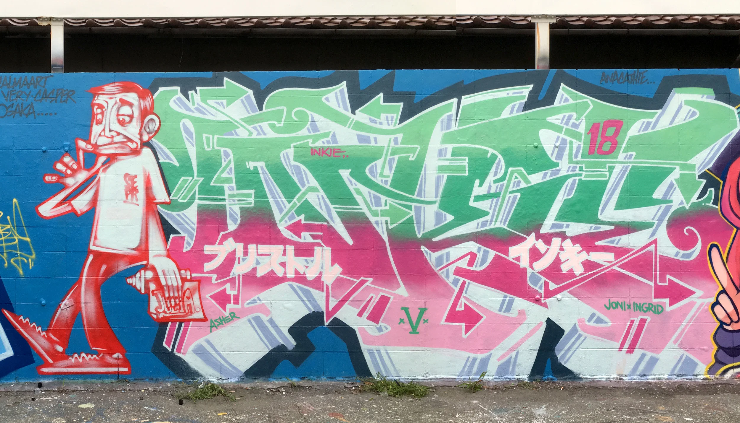 Osaka, Japan ‘18. With Inkie