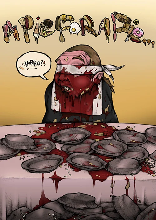 Illustration for Biteproof Fanzine ‘09