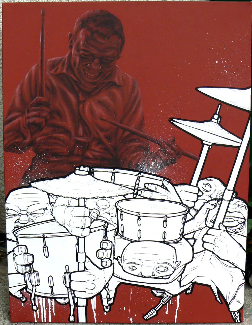 ‘Buddy’. Canvas ‘09