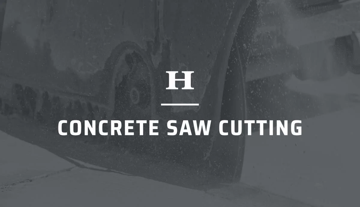 Hillen Concrete Saw Cutting