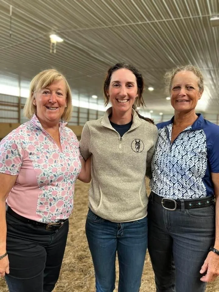 Sarah Geikie, Jane Fucinaro, and Heidi Chote