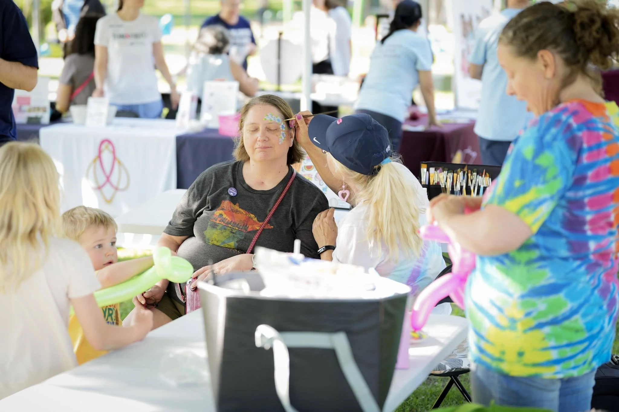 Maple grove face painting