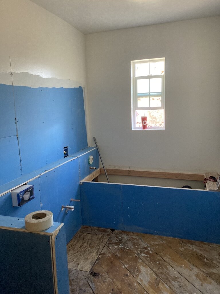 Walls are finished and painted