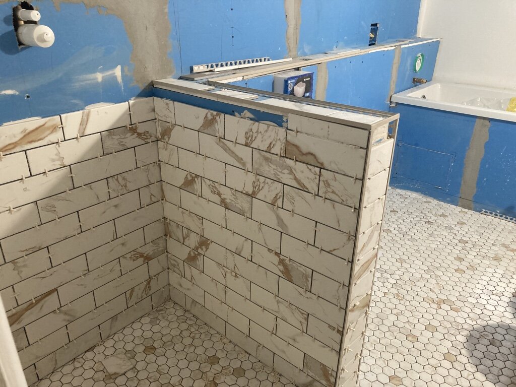 Tiling starts