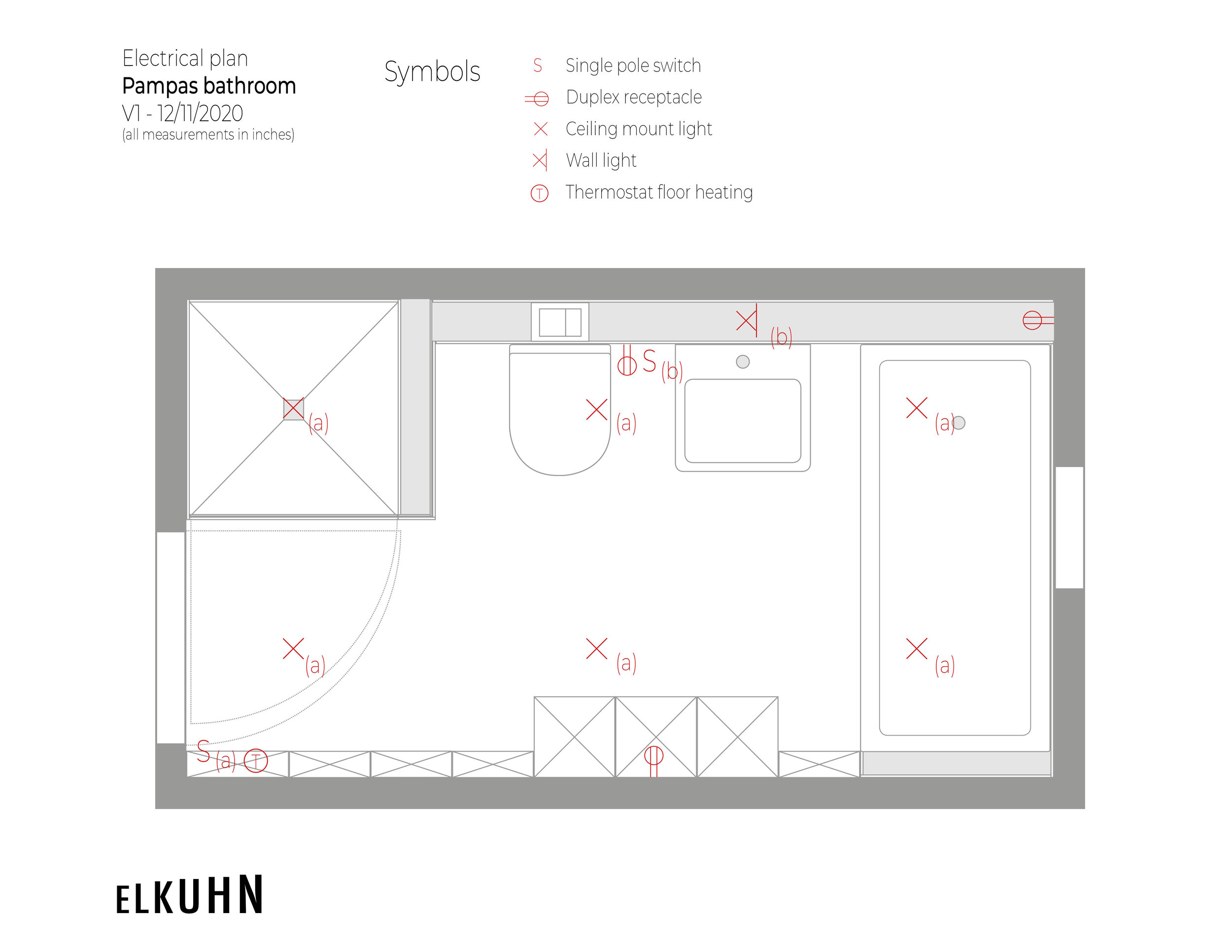 Electrical plan