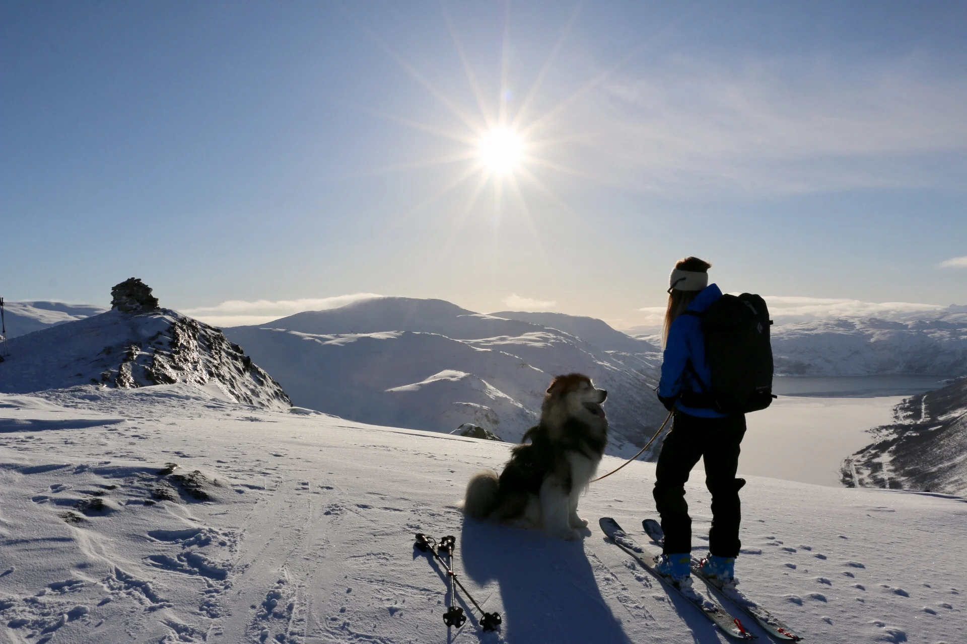 Skitoppen på Tverrfjellet