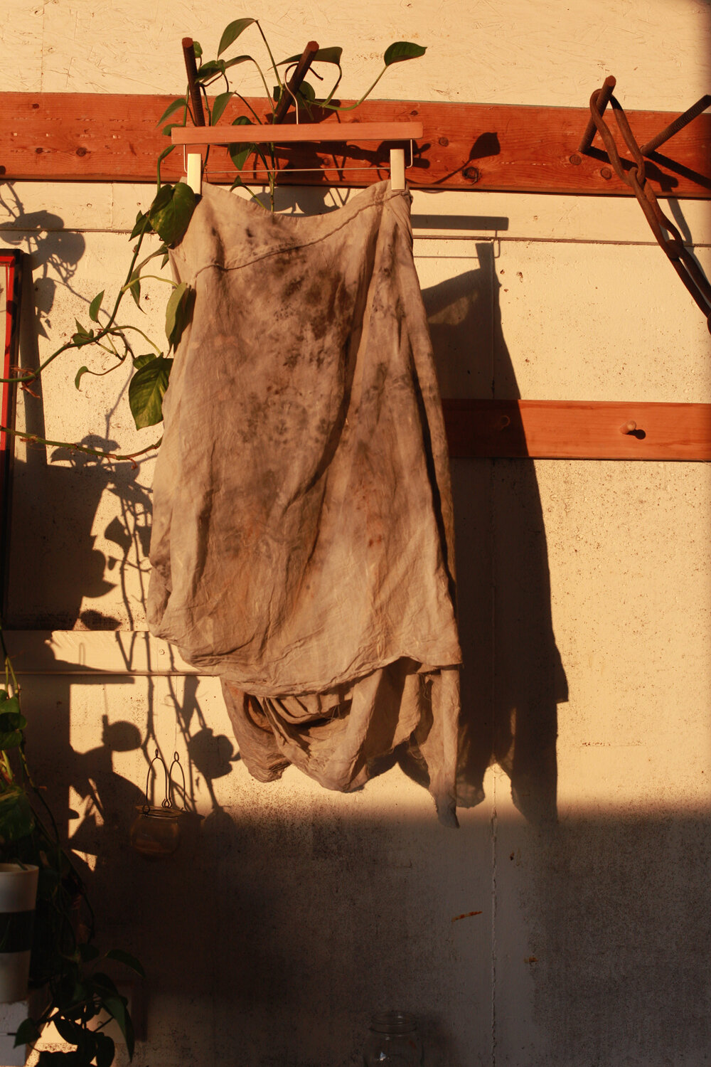 Handwoven Draped Skirt 