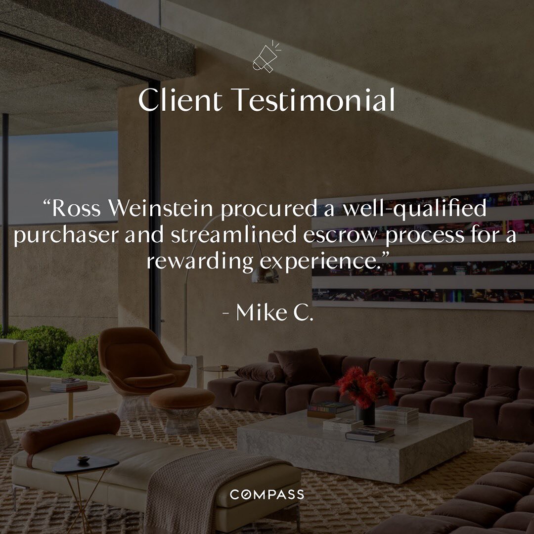 I can't get enough of the amazing feedback from my incredible clients - this is why I love what I do.
.
.
#clienttestimonial #clientreview #clientresults #lovewhatyoudo #realestate #realestateagent #realtor #losangelesrealestate #losangelesrealtor