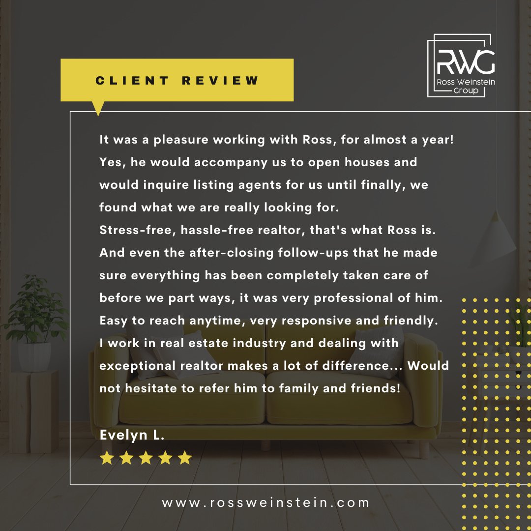 Helping clients find their perfect home is what I do best! 🏡✨ ⁠
Grateful for the trust and kind words&mdash;making real estate stress-free.⁠
⁠
⁠
⁠
⁠
#RealEstate #SantaMonica #LosAngeles #DreamHome #HomeSweetHome #HouseHunting #Realtor #HomeBuyers #L